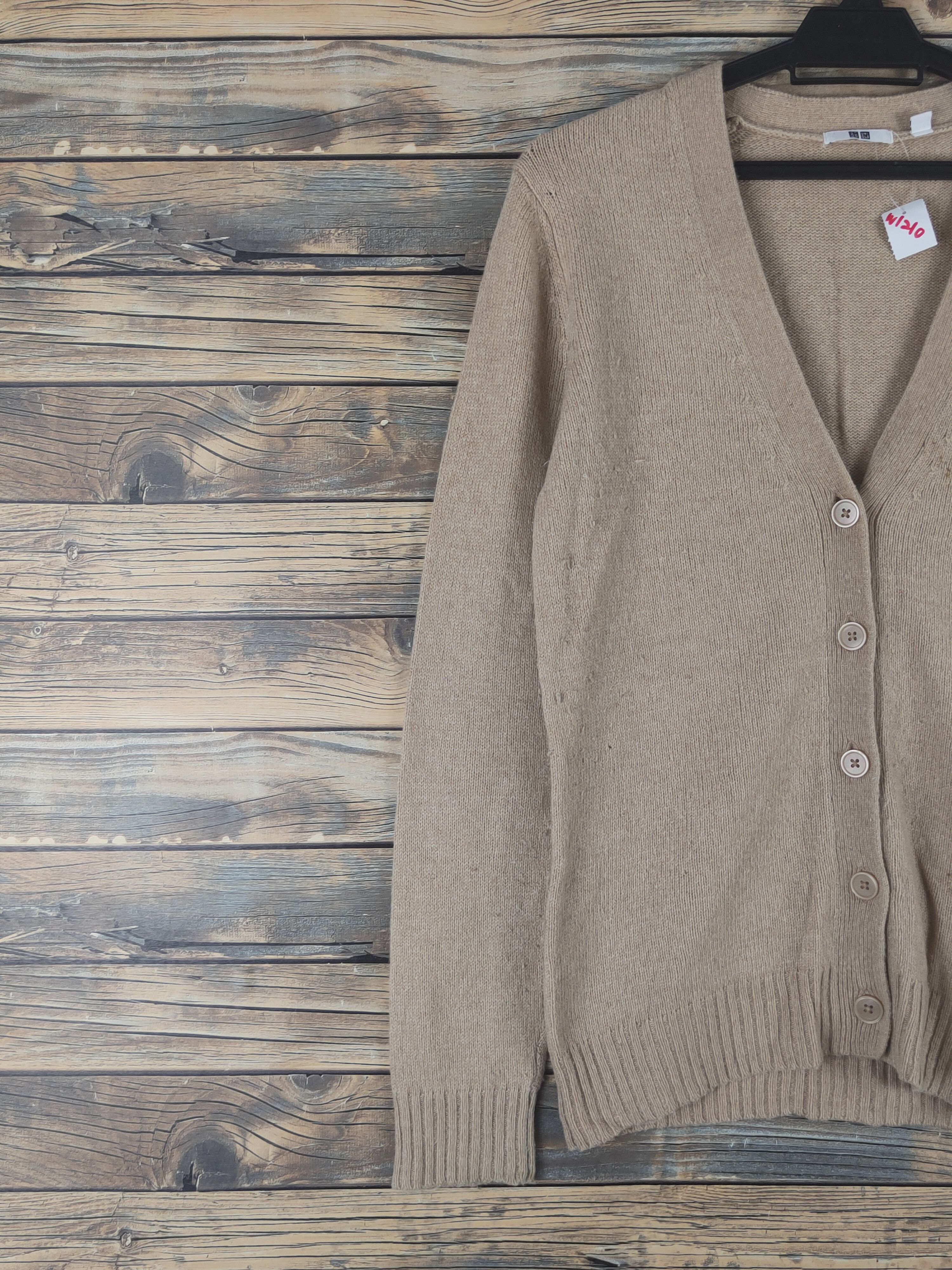 Homespun Knitwear × Japanese Brand Uniqlo Brown Knitwear Cardigan #W1210 Size M / US 6-8 / IT 42-44 - 3 Thumbnail