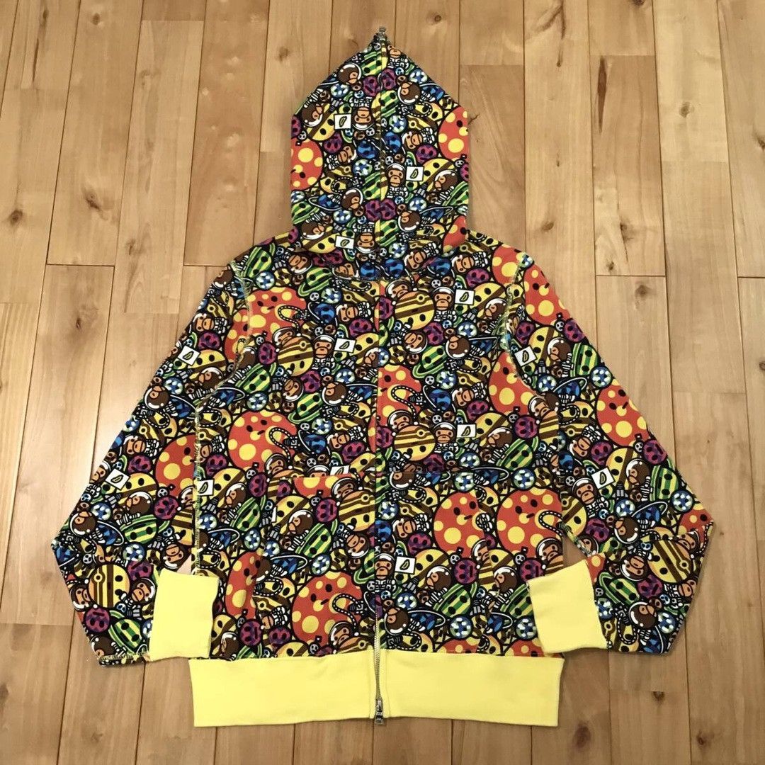 Bape × Nigo BAPE Cosmos milo full zip hoodie a bathing ape NIGO Size US S / EU 44-46 / 1 - 1 Thumbnail