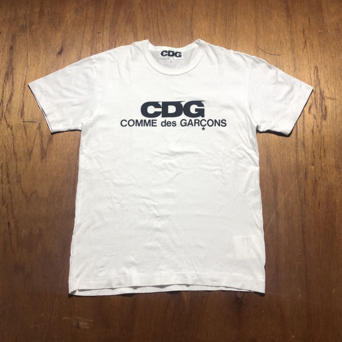 Comme des Garcons × Japanese Brand CDG COMME des GARCONS T-Shirt Size US L / EU 52-54 / 3 - 1 Thumbnail