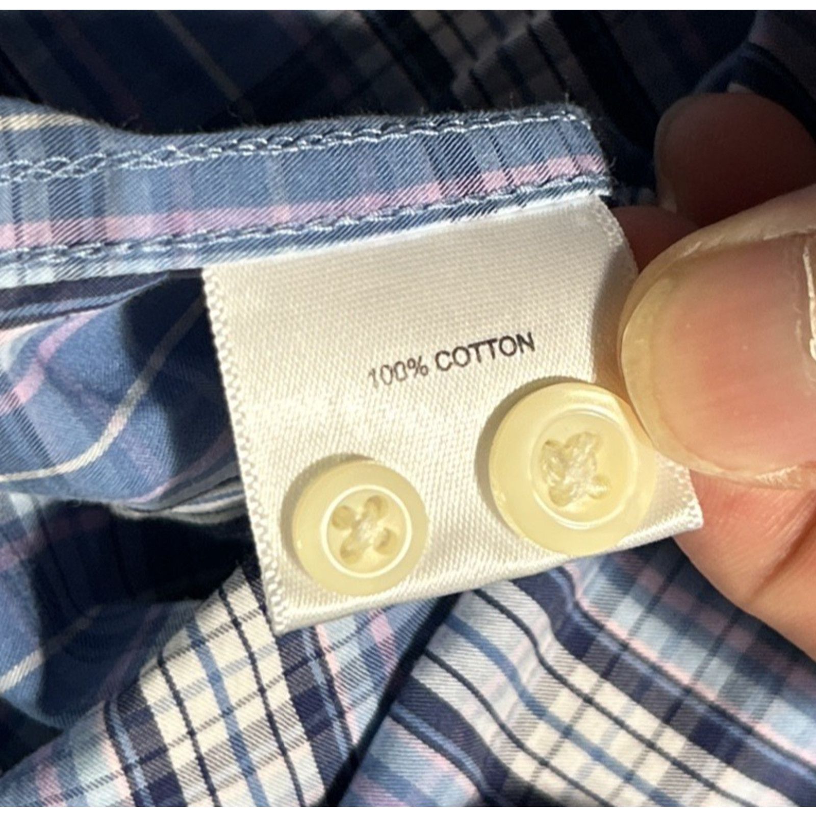 Peter Millar Peter Millar Canal Poplin Shirt Large Long Sleeve Button Up Size US L / EU 52-54 / 3 - 8 Thumbnail