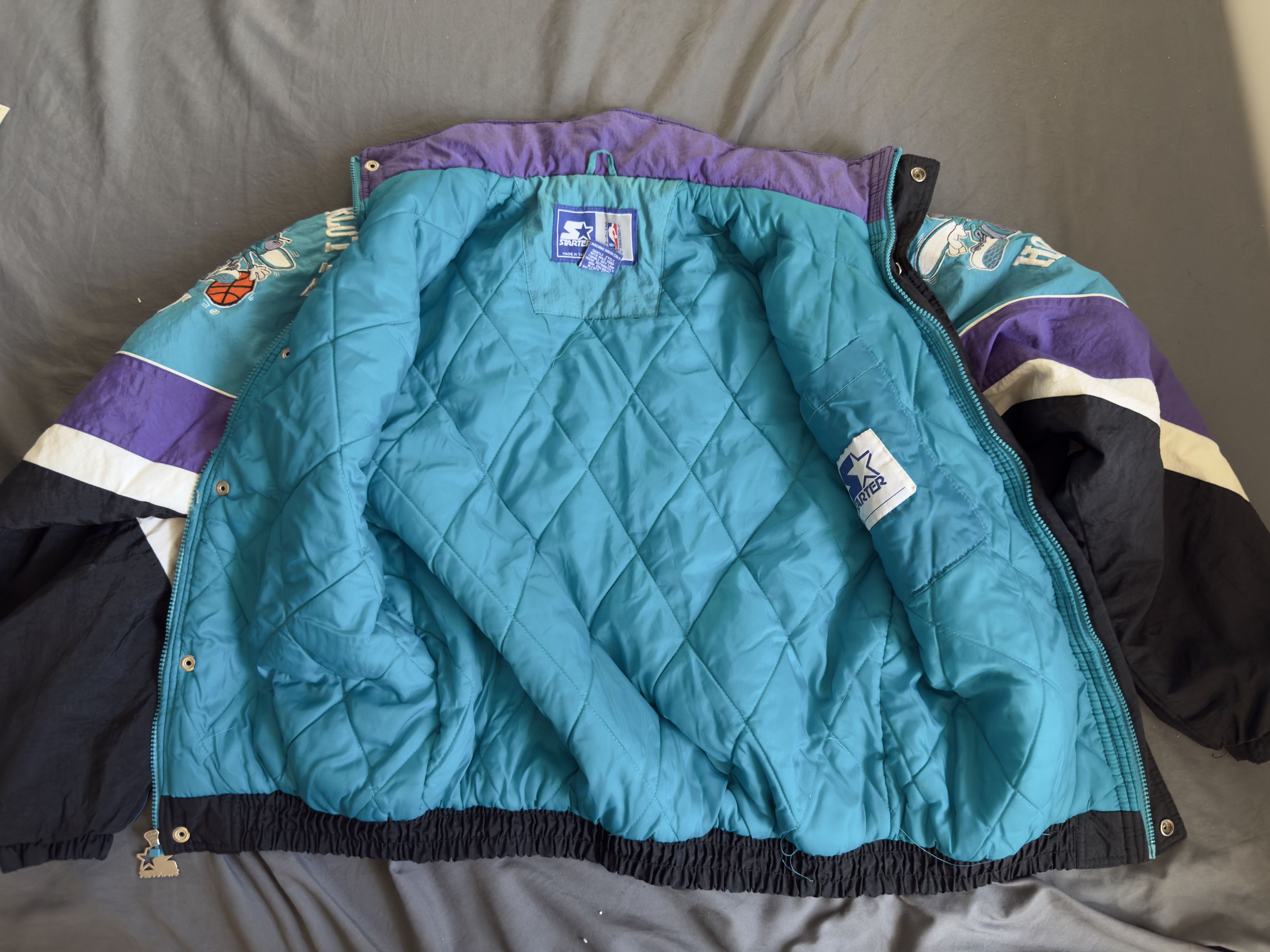 Starter Charlotte Hornets Starter Jacket Small Size US S / EU 44-46 / 1 - 3 Thumbnail