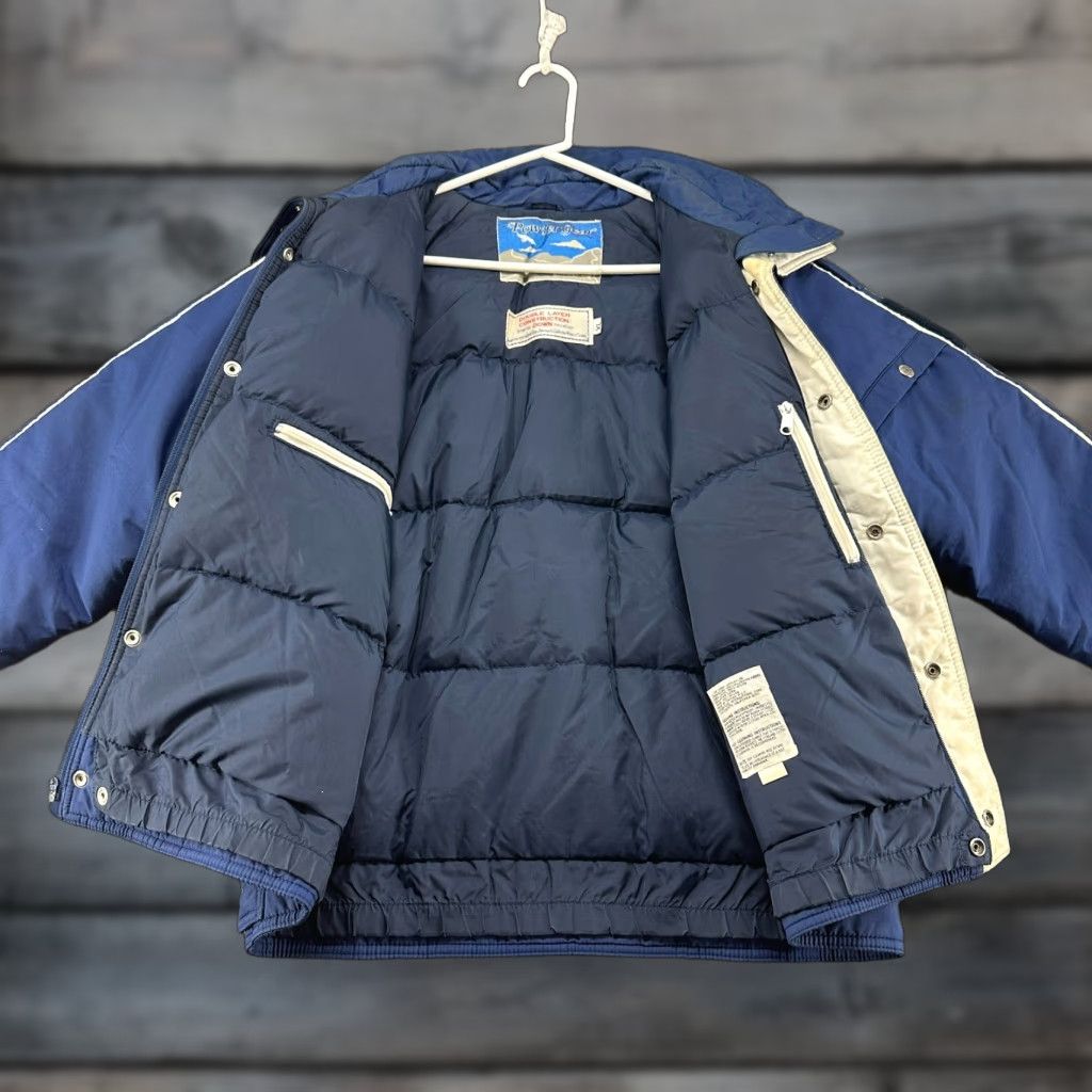 Vintage VINTAGE Powder Gear Jacket Mens XL Blue Parka Puffer Quilted Lined Down 90s Size US XL / EU 56 / 4 - 1 Thumbnail