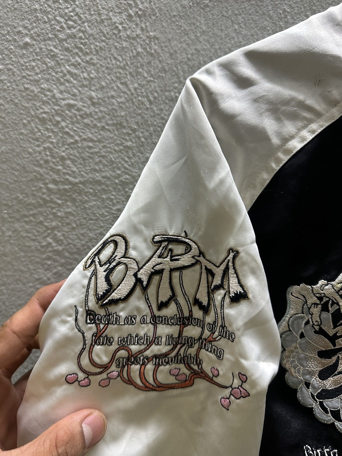 Japanese Brand × Vintage Vintage Reversible Sukajan Japanese Buddhism Art Size US M / EU 48-50 / 2 - 16 Thumbnail
