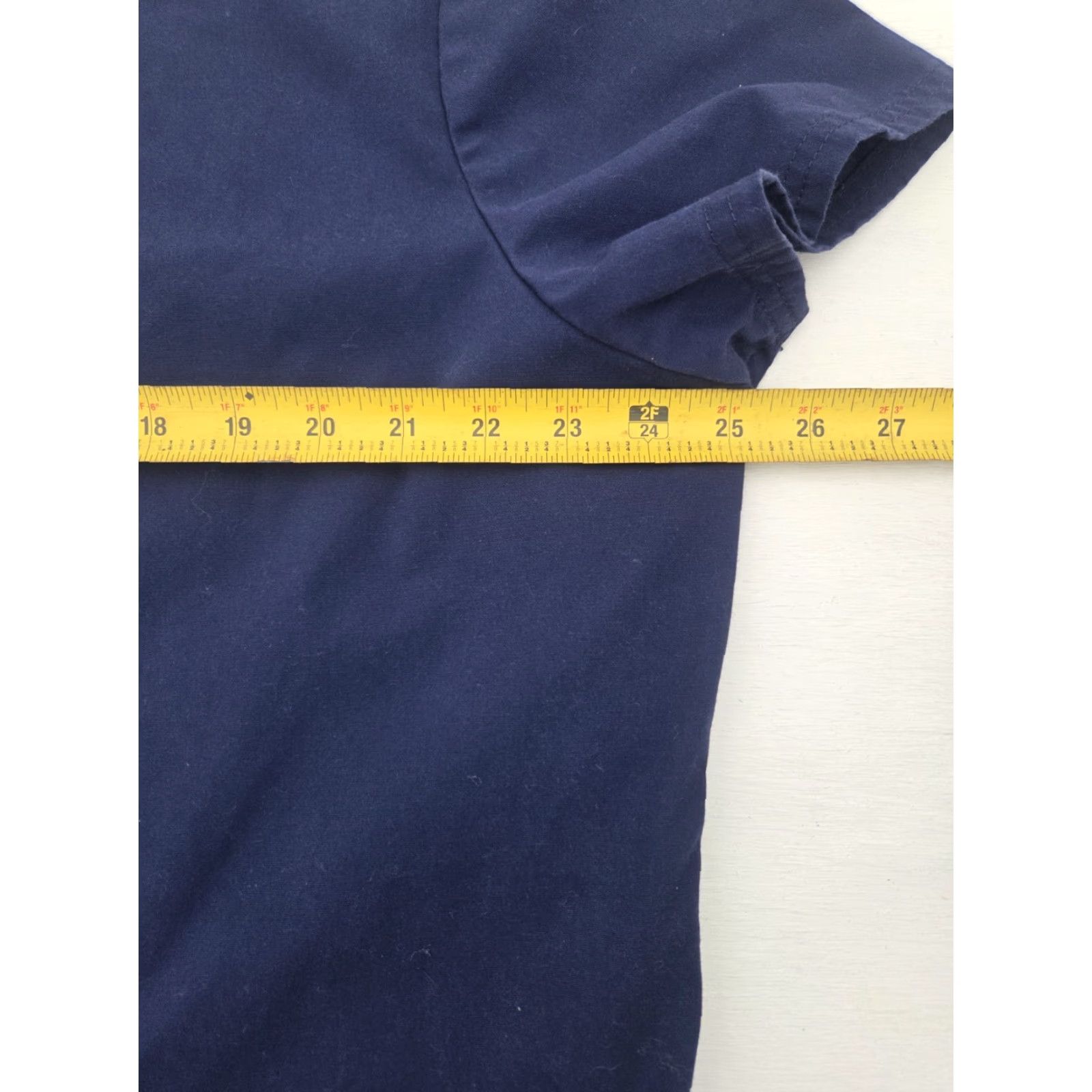 Vintage Scrubstar Scrub Top Womens 2XL Blue V-neck Short Sleeve Medical Nurse Work Shirt Size XXL / US 16-18 / IT 52-54 - 5 Thumbnail