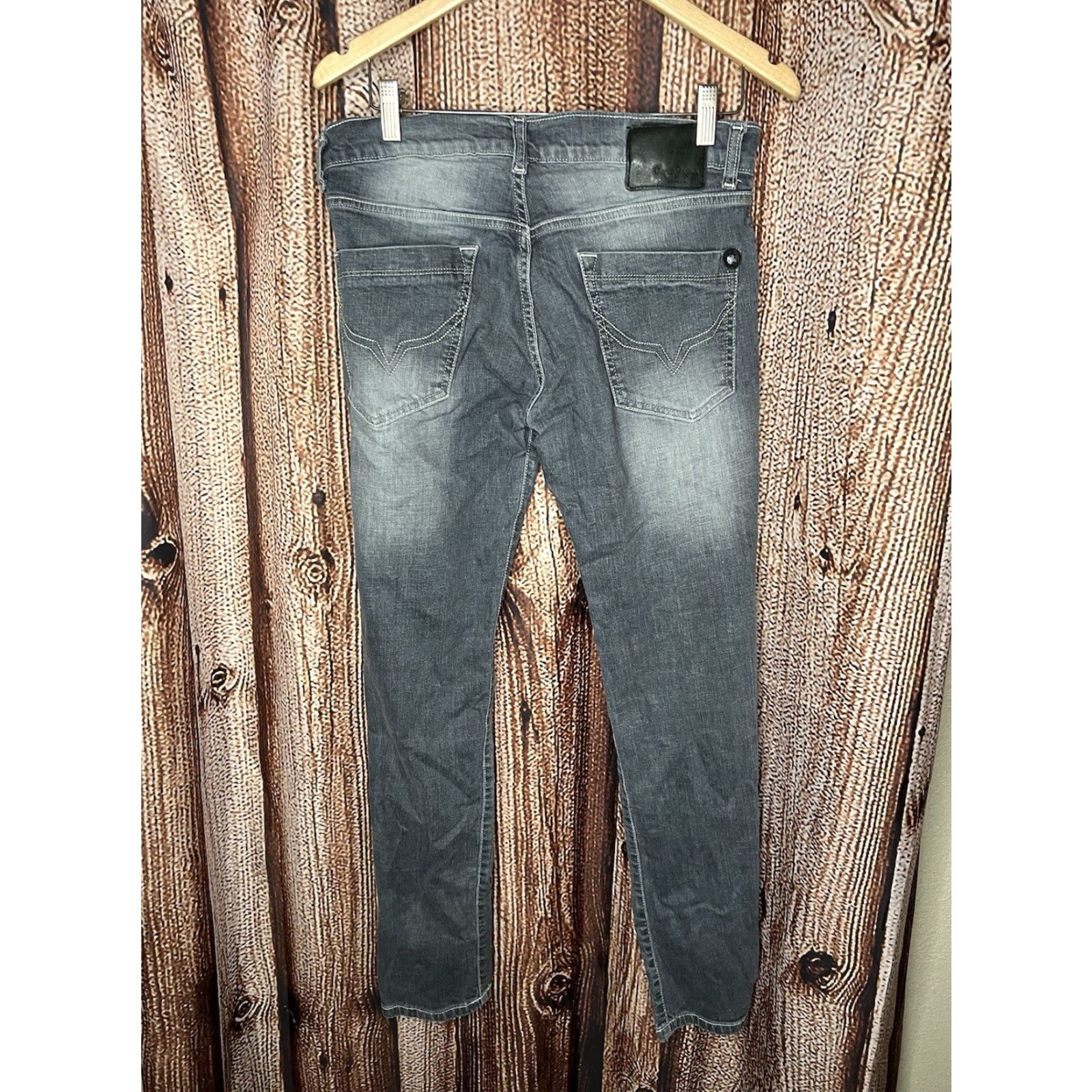 Vintage VINTAGE Pepe Jeans London Mens Jeans Straight Black 32 x 34 Regular Inseam 34 Mens Size US 32 / EU 48 - 2 Thumbnail