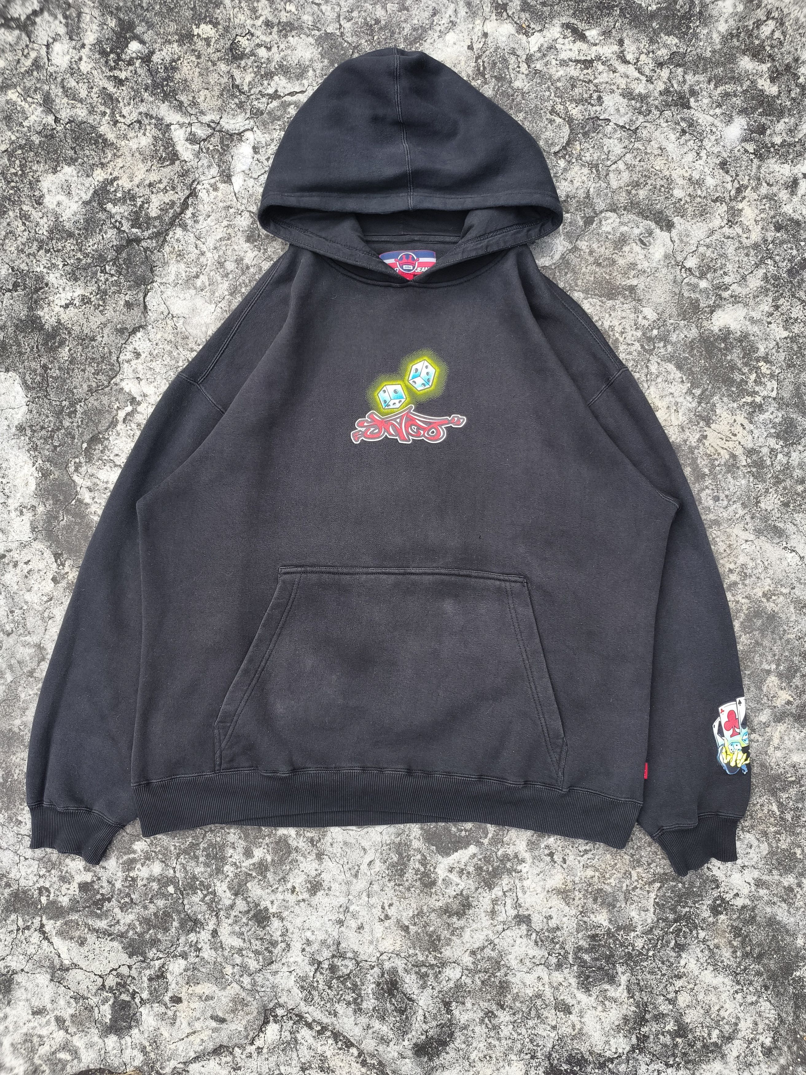 JNCO JNCO Grim Reaper Hoodie Size US XL / EU 56 / 4 - 1 Thumbnail
