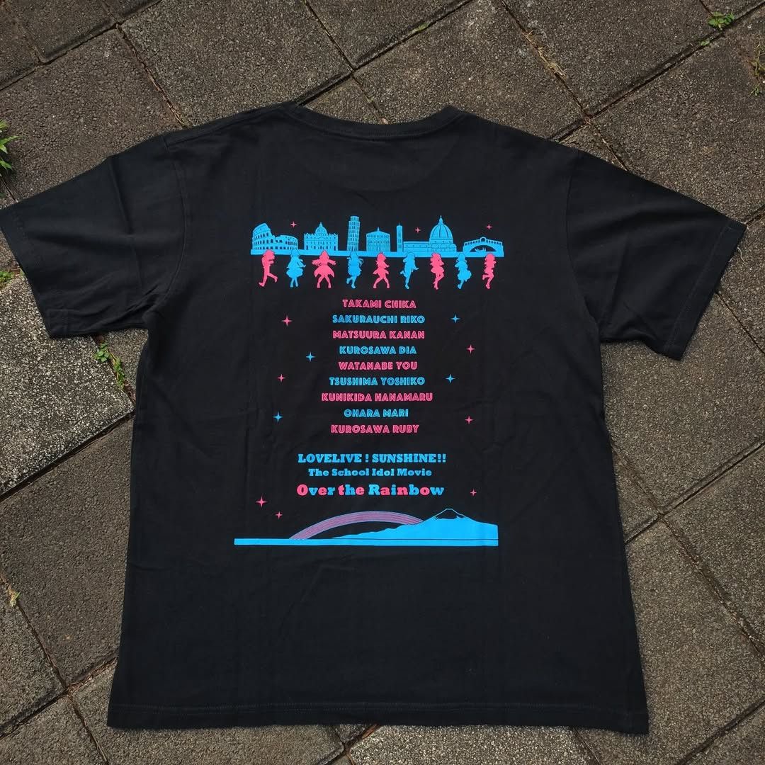 Anime LoveLive! Sunshine!! Aqours Over The Rainbow Movie 2018 Tee Size US L / EU 52-54 / 3 - 1 Thumbnail