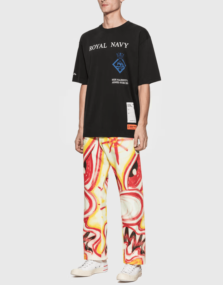 Heron Preston $645 HERON PRESTON X KENNY SCHARF JEANS Size US 30 / EU 46 - 15 Thumbnail