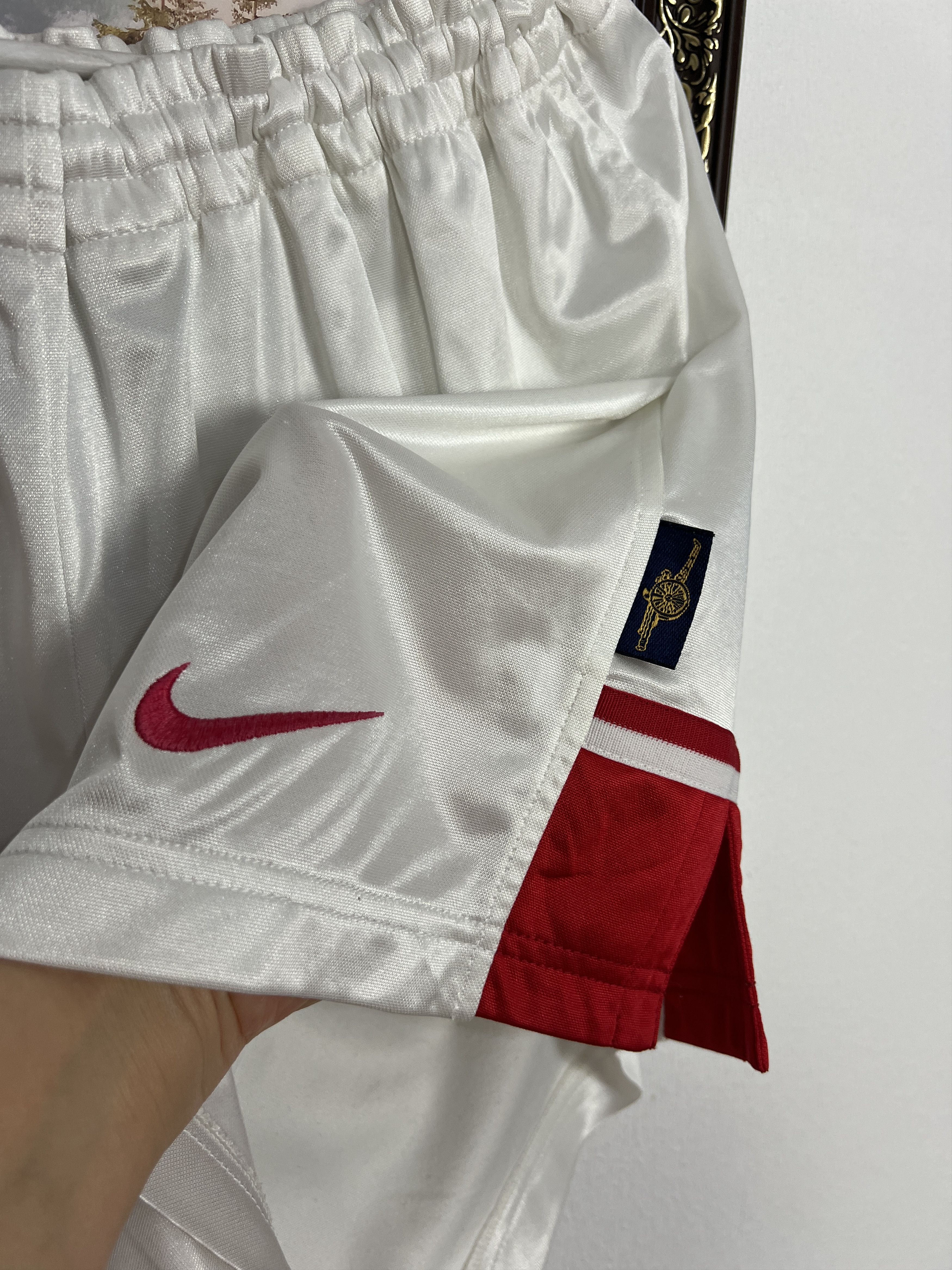 Nike Vintage 90's Arsenal Football Shorts Soccer Gunners Rare Size US 36 / EU 52 - 5 Thumbnail