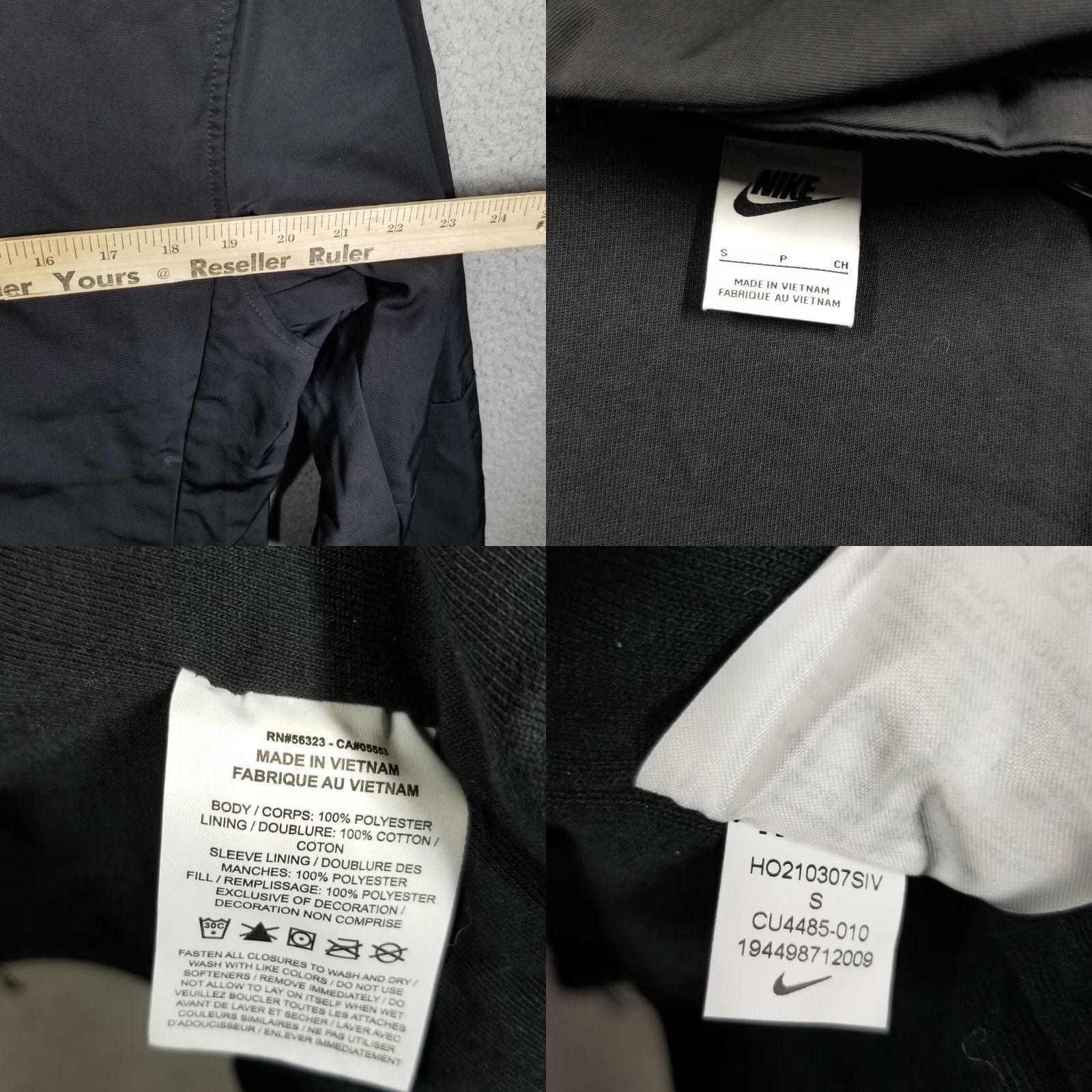 Nike Nike Jacket Mens Black Tech Essentials Repel Coat Sportswear Sz S CU4485 010 NEW Size US S / EU 44-46 / 1 - 8 Thumbnail