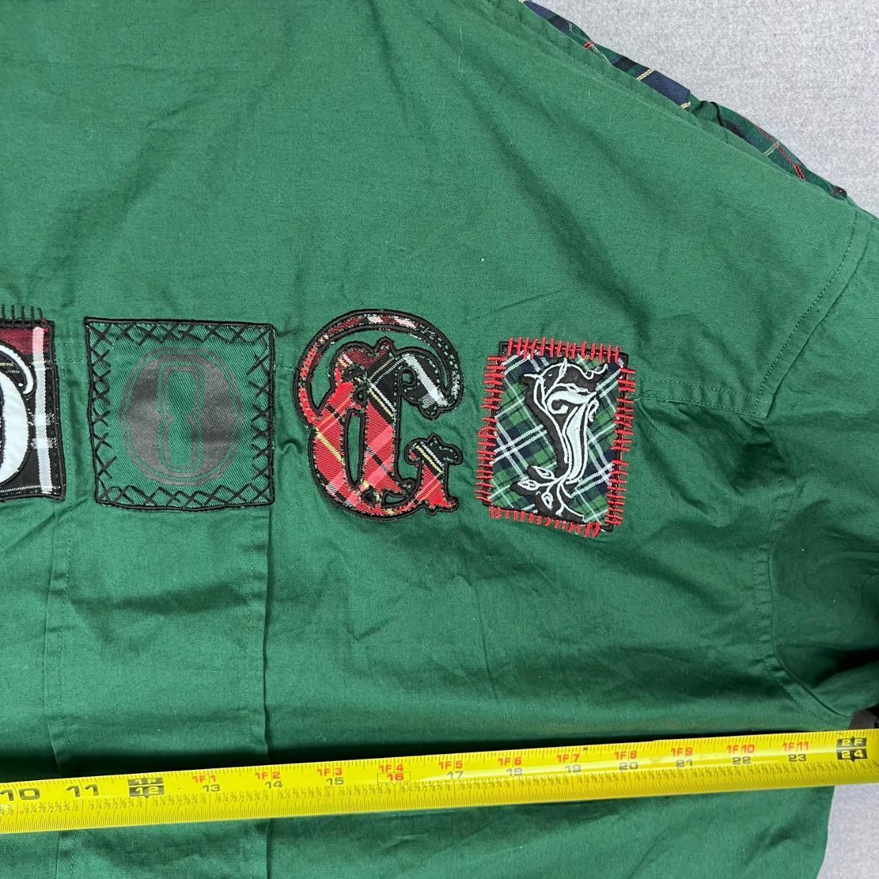 Coogi Vintage COOGI Shirt Mens XL Green Long Sleeve Button Up Size US XL / EU 56 / 4 - 3 Thumbnail