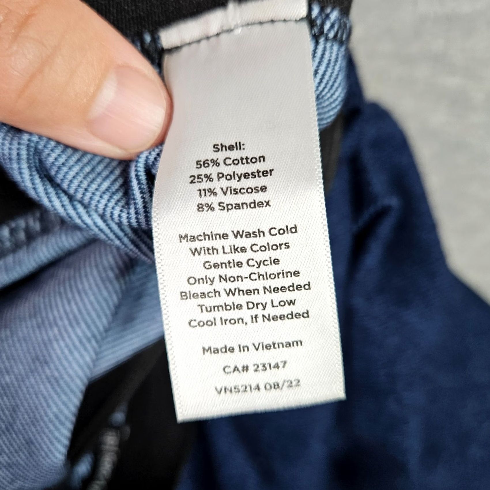 Talbots Talbots Women Ankle Pants Blue Pull On Stretch Casual Size 8P Size 30" / US 8 / IT 44 - 7 Thumbnail