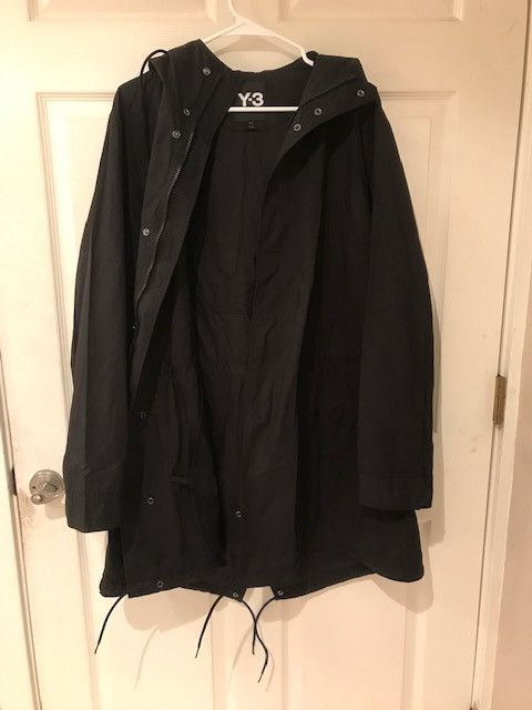 Adidas Y-3 Yohji Team Mod Fishtail Parka DP0564 Medium Size US M / EU 48-50 / 2 - 5 Thumbnail