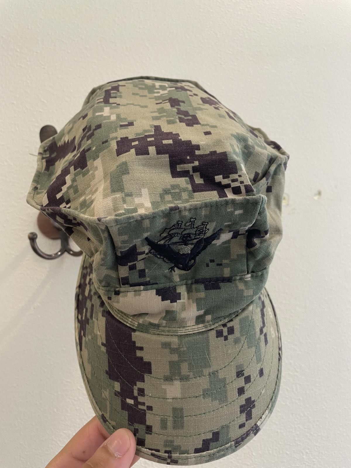Designer Camouflage Military Cap - Digital Pattern Size ONE SIZE - 1 Thumbnail