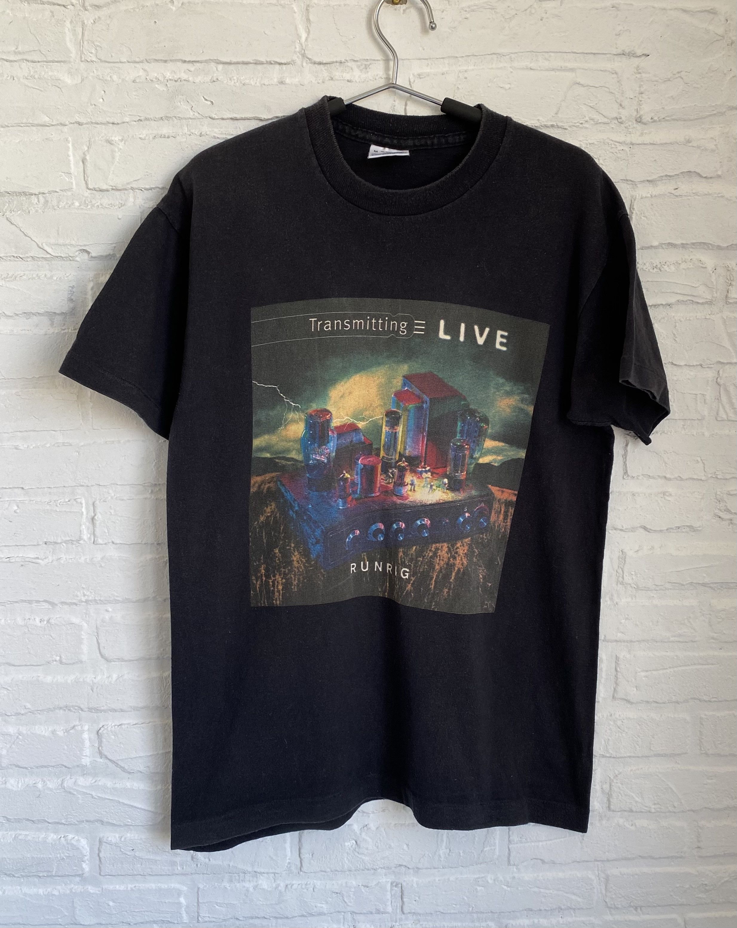 Band Tees × Vintage Vintage 1994 Runrig transmitting live t-shirt Size US M / EU 48-50 / 2 - 1 Thumbnail