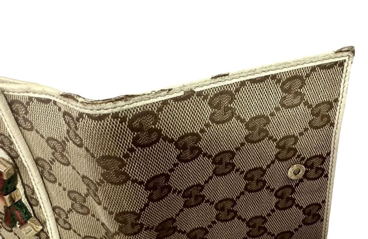 Gucci Gucci Princy GG Canvas Sherry Line Bifold Wallet Size ONE SIZE - 10 Thumbnail