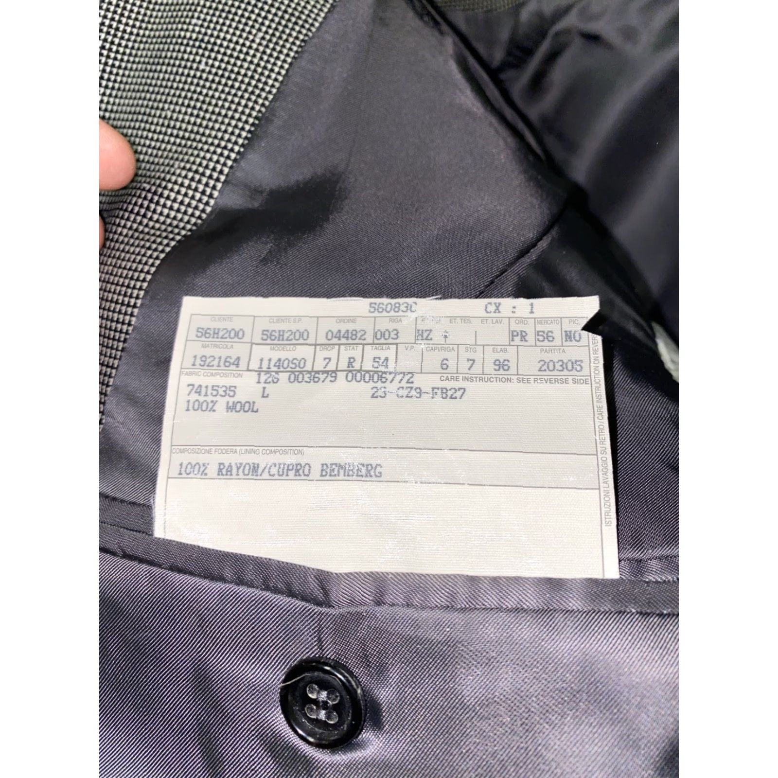 Ermenegildo Zegna Ermenegildo Zegna Sport Coat Jacket Coat Mens Gray Wool 54R 3 Button Swiss Made Regular Length Coat Size US L / EU 52-54 / 3 - 7 Thumbnail