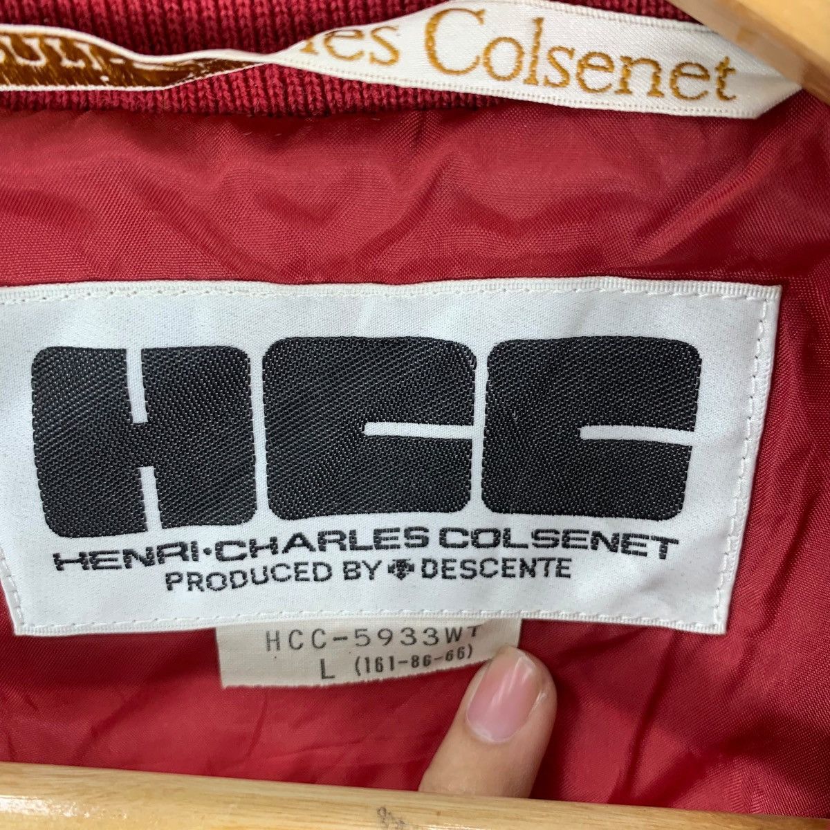 Vintage Vintage 70s HENRI CHARLES COLSENET x DESCENTE Jacket Outdoor Size L / US 10 / IT 46 - 11 Thumbnail