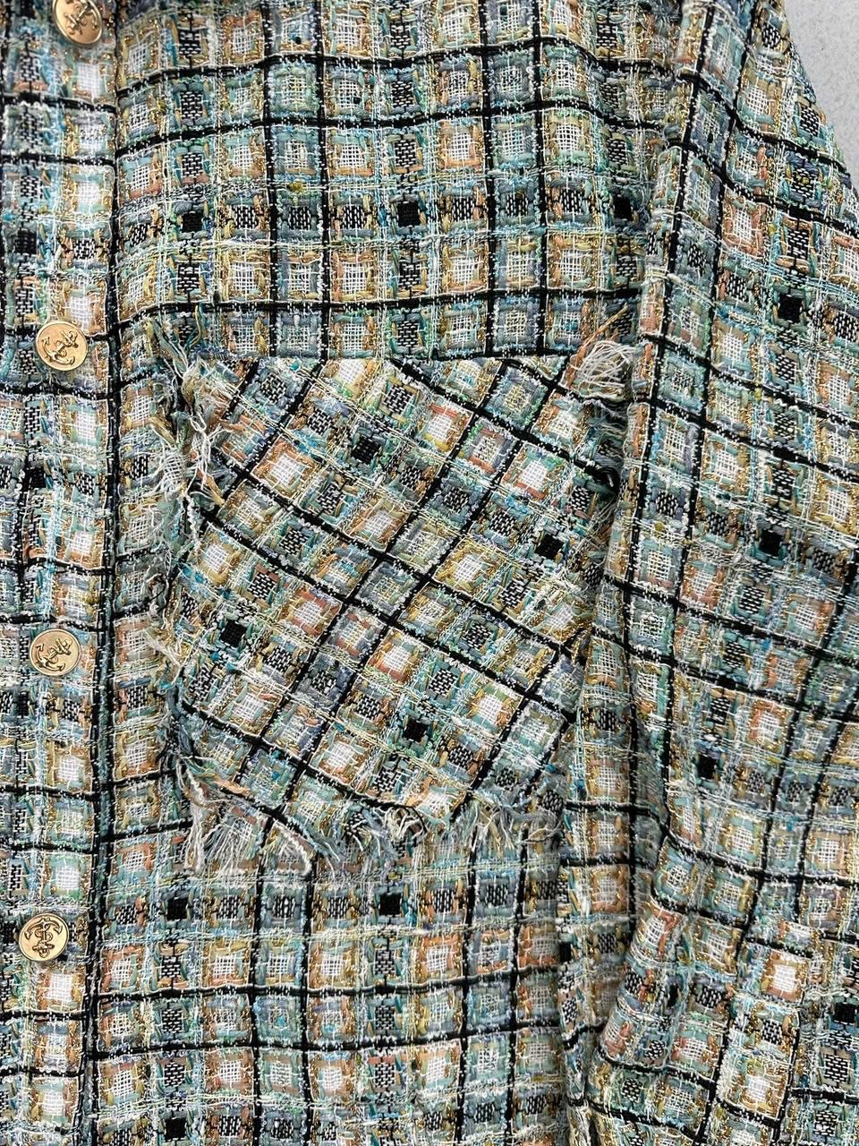 Designer × Faith Connexion Faith Connextion Multicolor Tweed Shirt Size US M / EU 48-50 / 2 - 5 Thumbnail