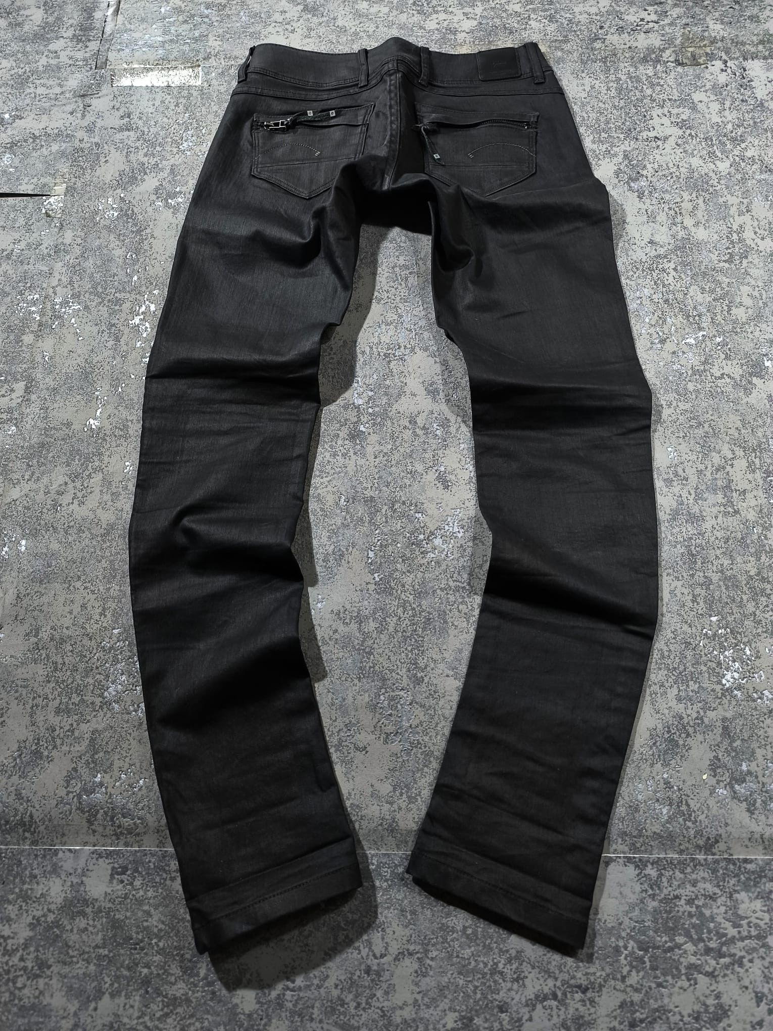 G-Star SLIMFIT LOWRISE GSTAR WAX JEANS HEDI SLIMANE Size 30" / US 8 / IT 44 - 7 Thumbnail