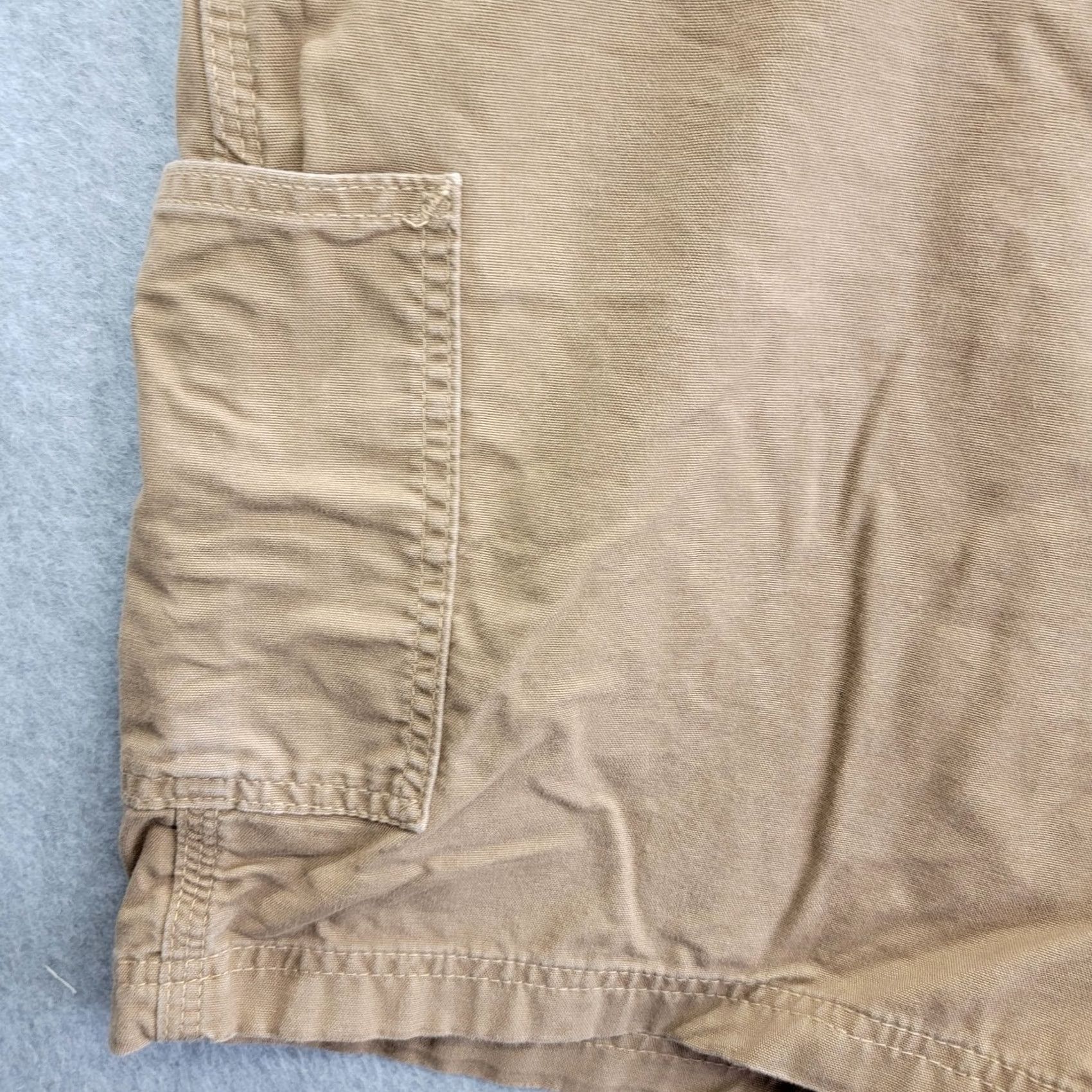 Carhartt Carhartt Shorts Mens 42 Dark Khaki Size B147 DKH Canvas Carpenter Work Size US 42 / EU 58 - 2 Thumbnail
