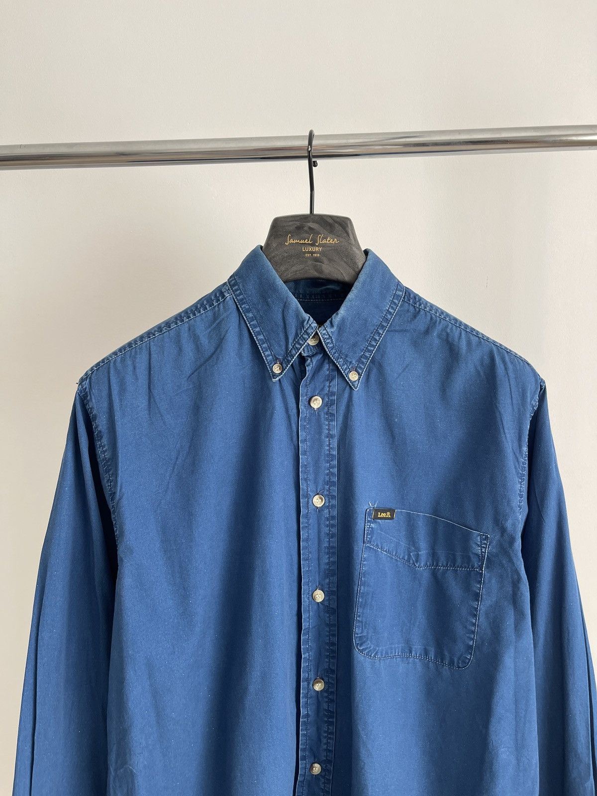 Lee 🔥Men's Lee Vintage Shirt Long Sleeve Size M Size US M / EU 48-50 / 2 - 2 Thumbnail