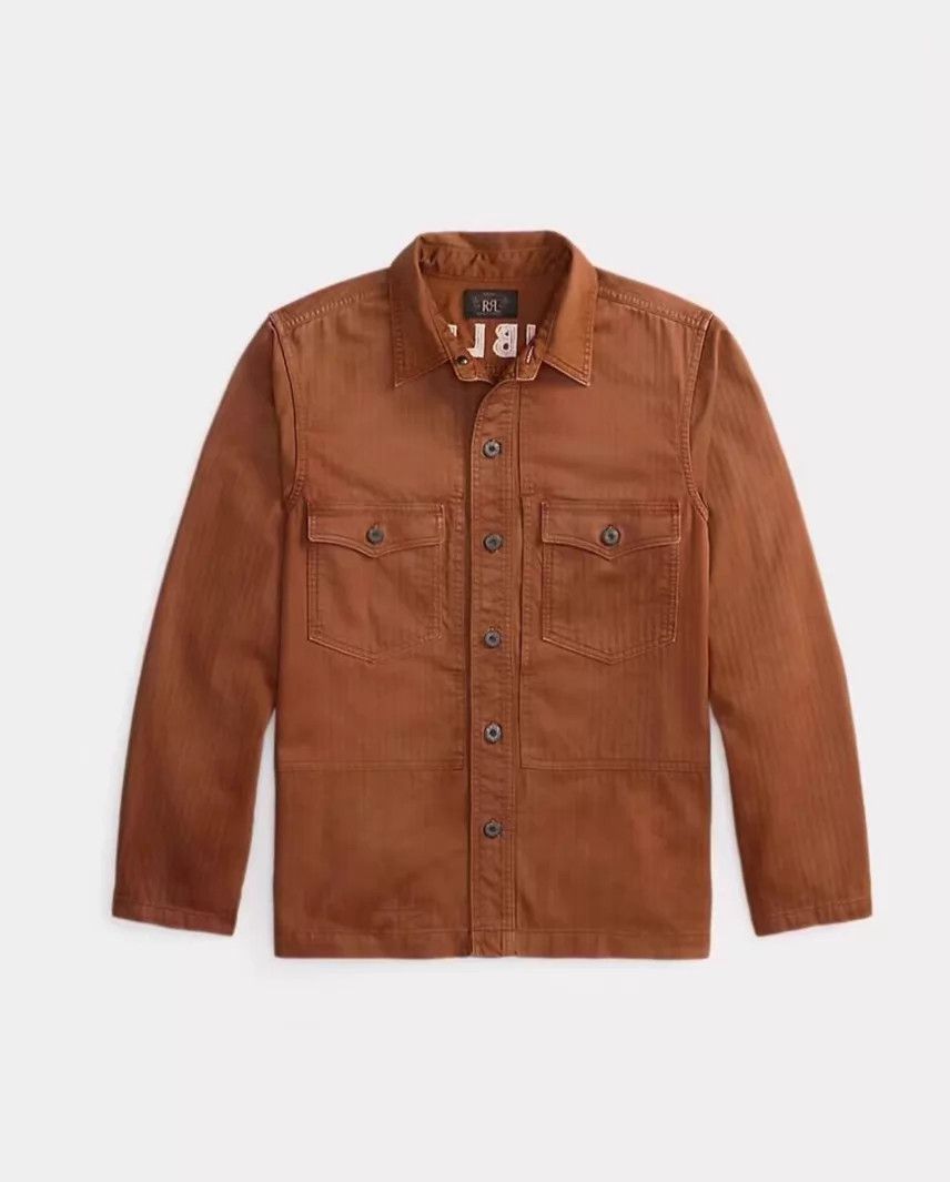 RRL Ralph Lauren RRL 26SS Back Embroidered Distressed Jacket S Size US S / EU 44-46 / 1 - 2 Thumbnail
