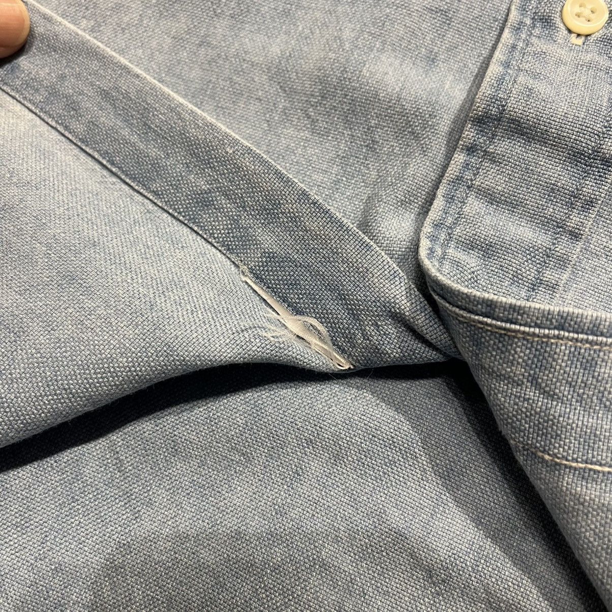 Polo Ralph Lauren Polo Ralph Lauren Slim Fit Short Sleeve Denim Size US L / EU 52-54 / 3 - 5 Thumbnail