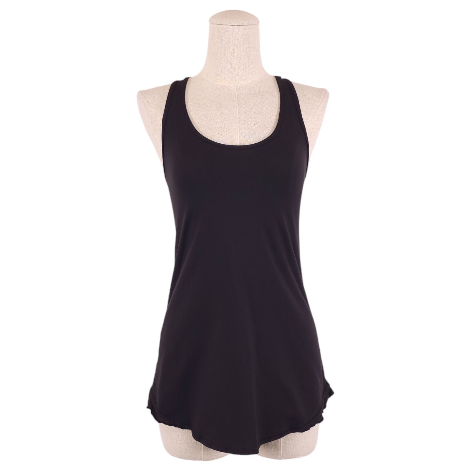 Lululemon Lululemon Cool Racerback Ruffled Up Black Sz 6 Size M / US 6-8 / IT 42-44 - 1 Thumbnail