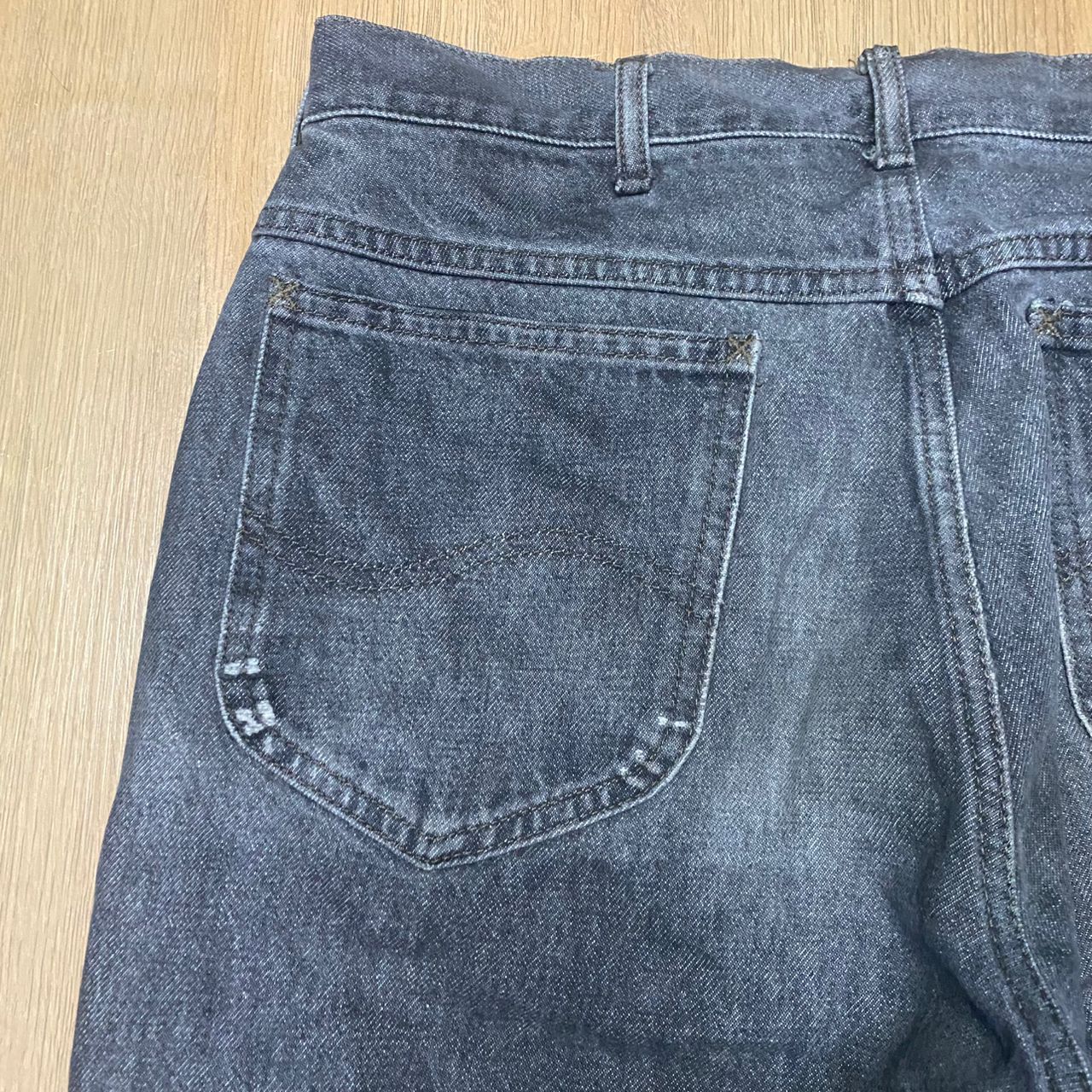 If Six Was Nine Vintage 90s Lee Riders Distressed Denim Size US 32 / EU 48 - 9 Thumbnail