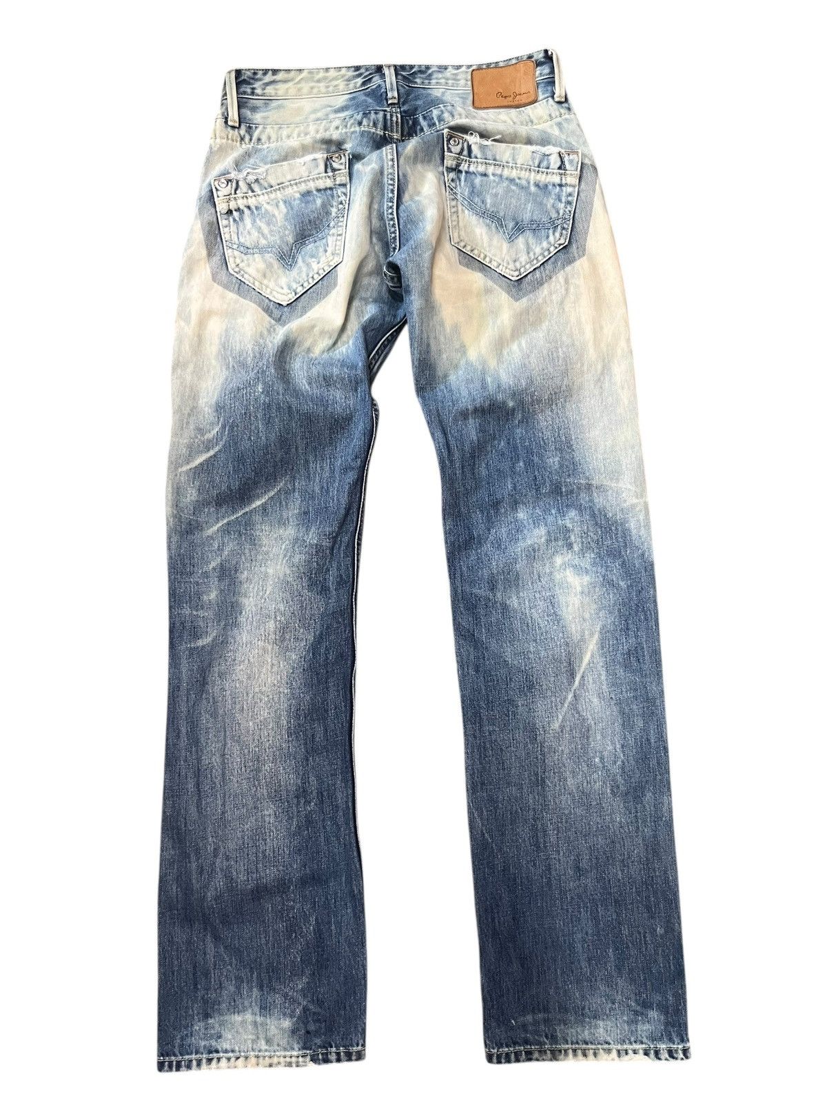 Pepe Jeans Crazy Rare Pepe jeans London ACID wash Denim pants Size US 30 / EU 46 - 2 Thumbnail