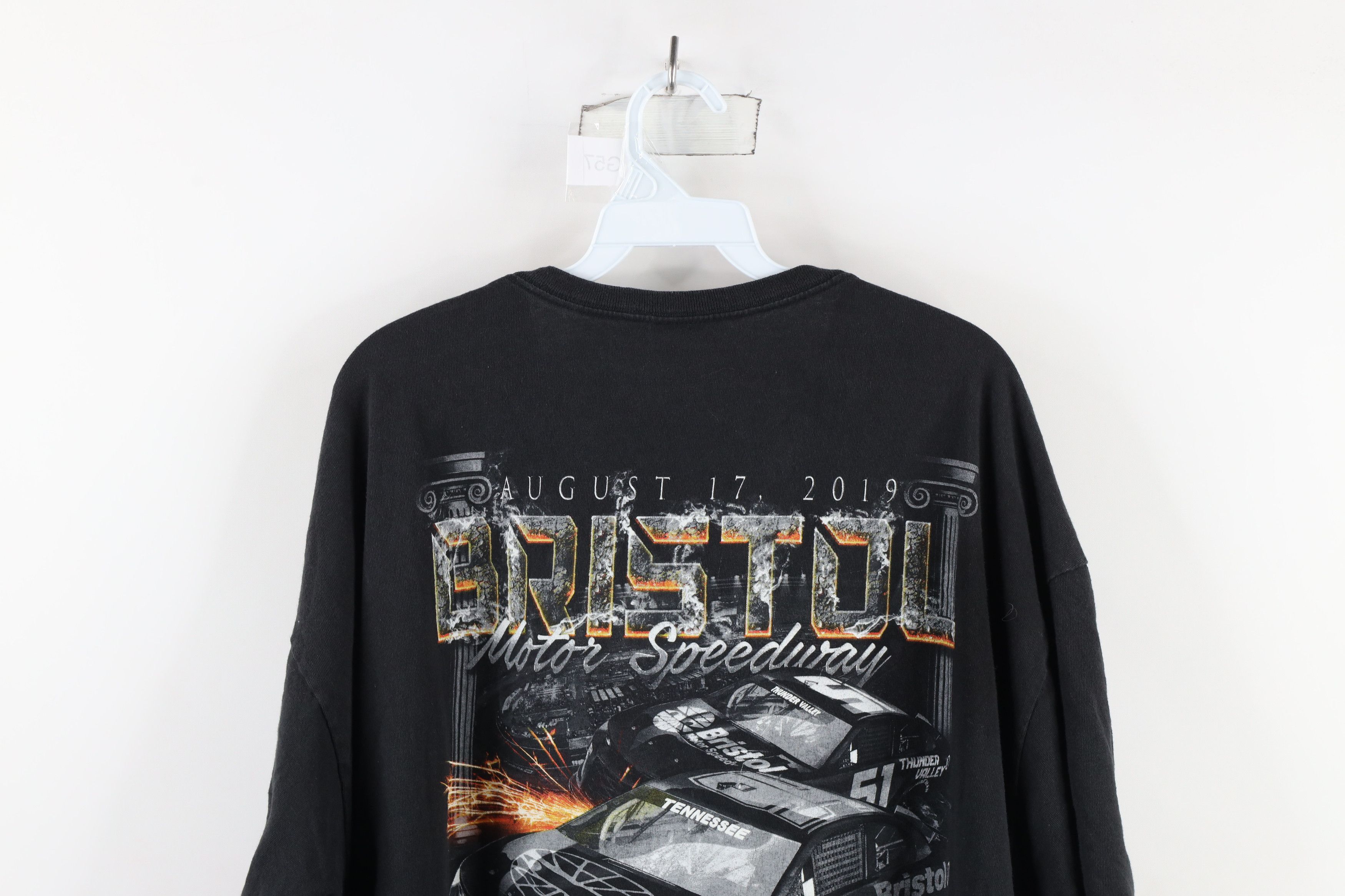 Vintage Vintage Y2K Battlefield Bristol Speedway Racing T-Shirt Size US XXL / EU 58 / 5 - 13 Thumbnail