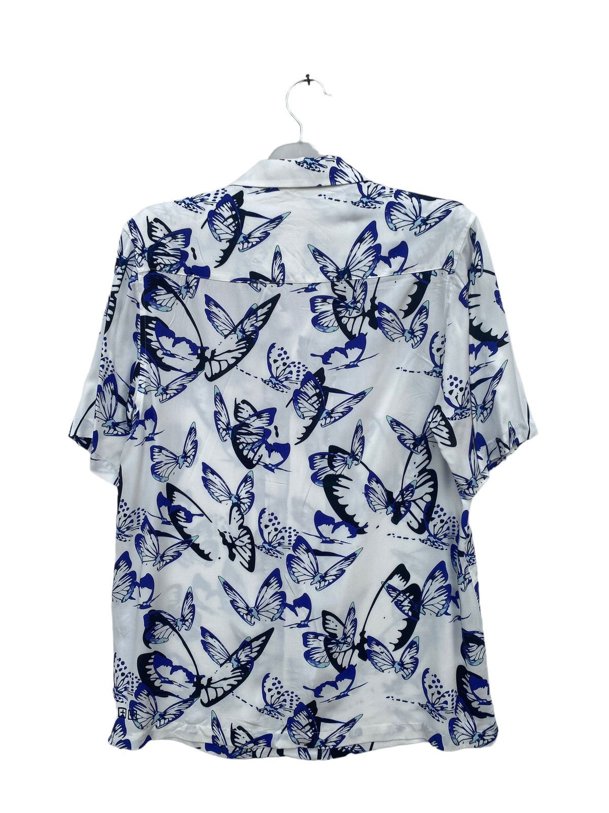 Ksubi Ksubi Hawaiian Shirt with Butterfly Motif Size US S / EU 44-46 / 1 - 2 Thumbnail