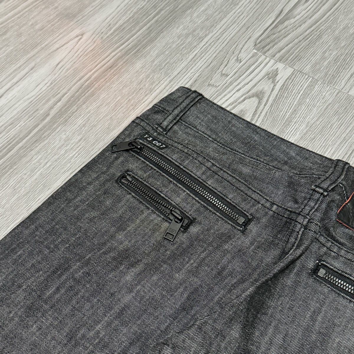 Y-3 × Yohji Yamamoto Yohji Yamamoto Y-3 Slim Fit Denim Size US 26 / EU 42 - 4 Thumbnail