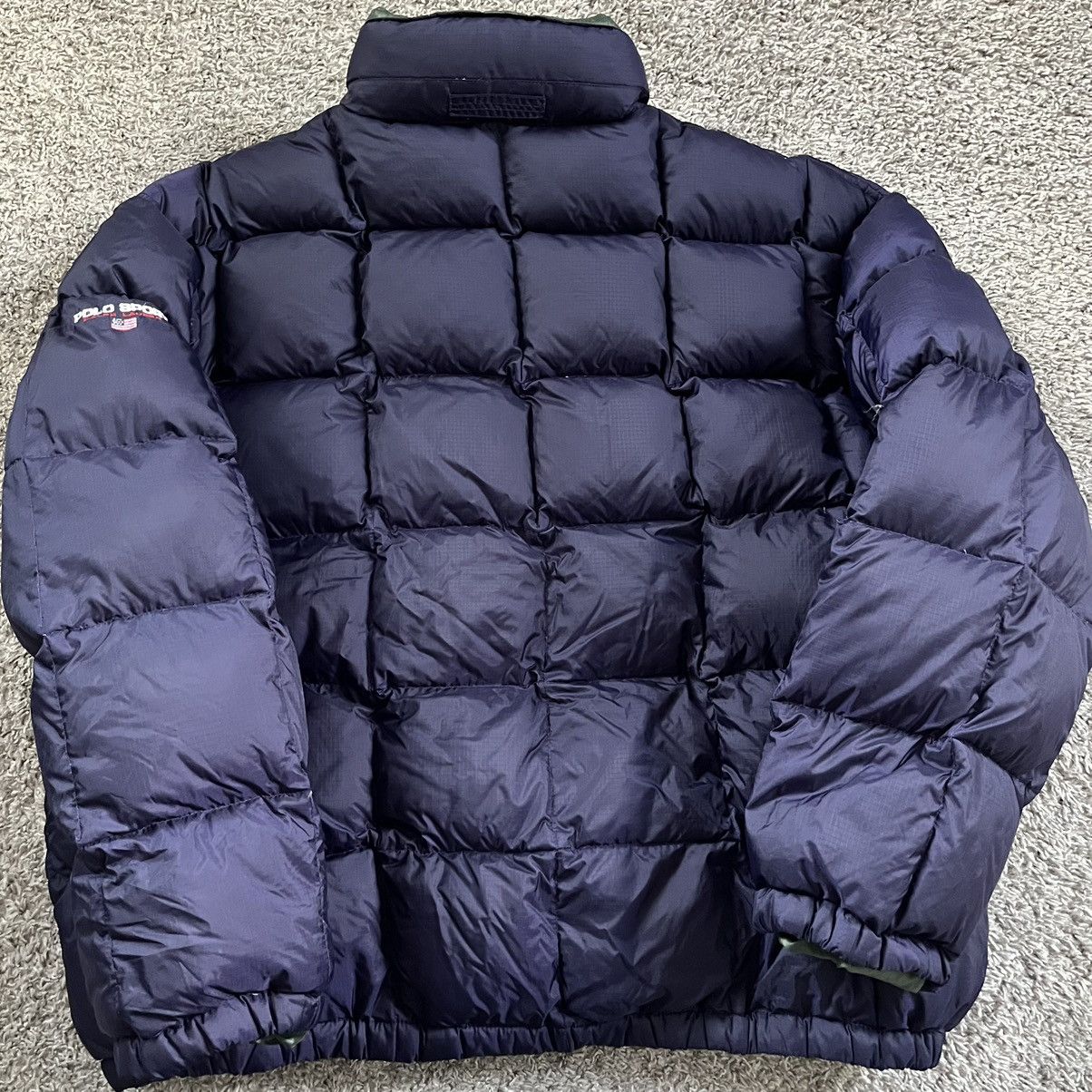 Polo Ralph Lauren 🔴Polo Sport Puffer Jacket Size XL Navy Blue Bubble WuTang Size US XL / EU 56 / 4 - 9 Thumbnail
