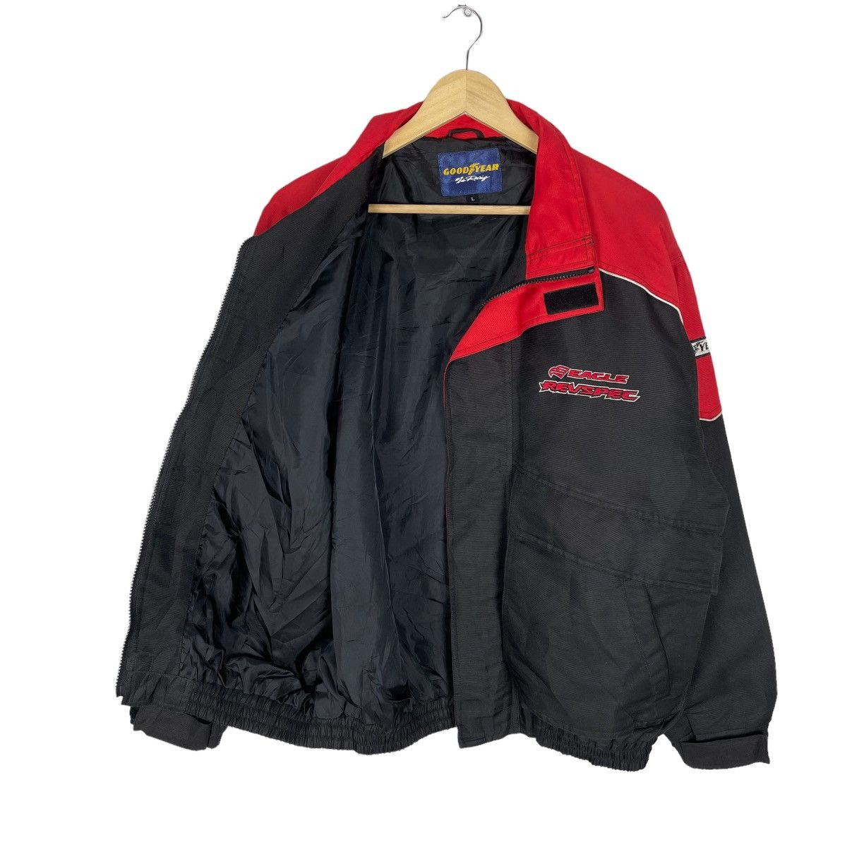 Formula 1 ☀️GOODYEAR RACING REVSPEC STAFF BOMBER LIGHT JACKET Size US L / EU 52-54 / 3 - 6 Thumbnail