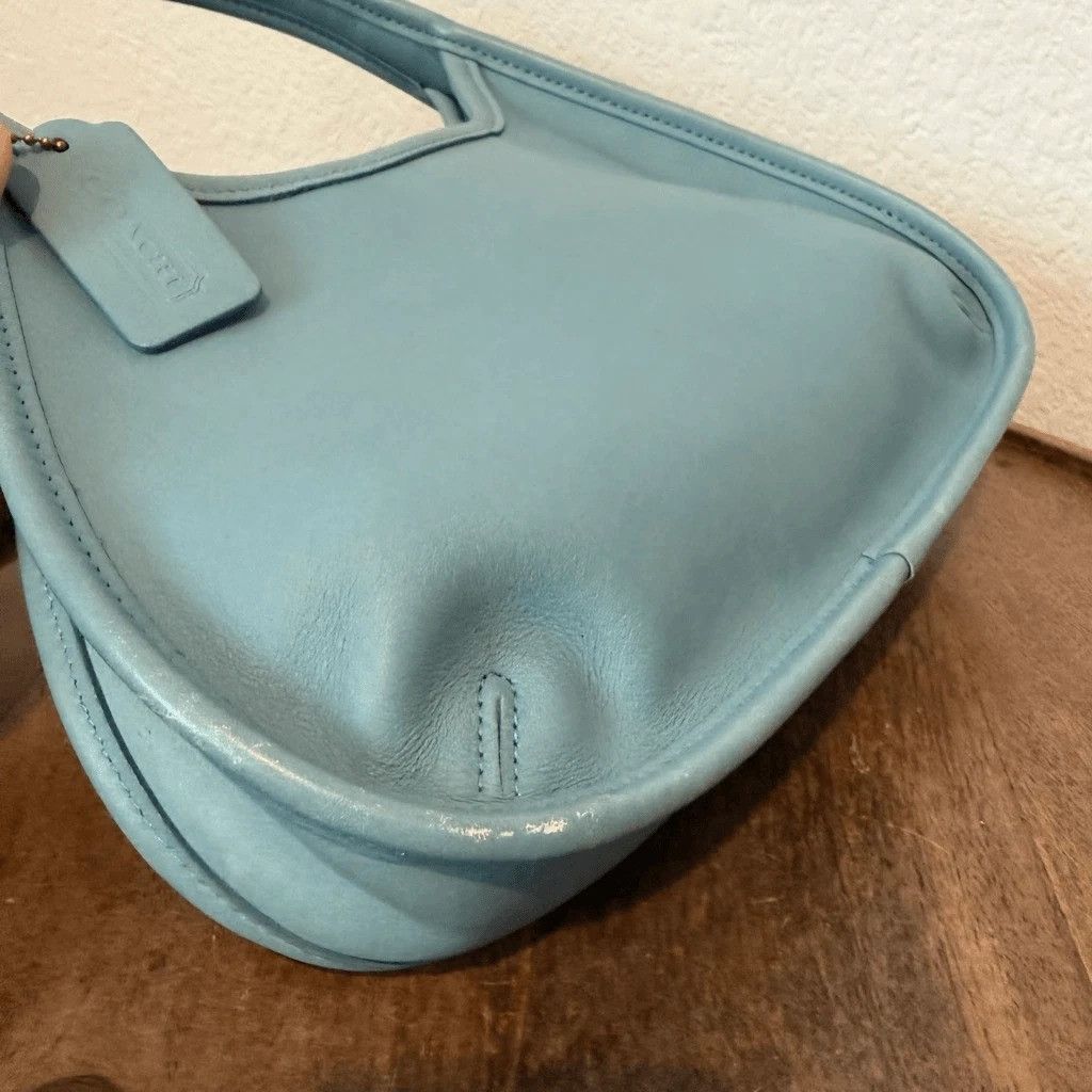 Coach Coach Vintage Mini Ergo Blue Snap Top Satchel Bag Size ONE SIZE - 6 Thumbnail