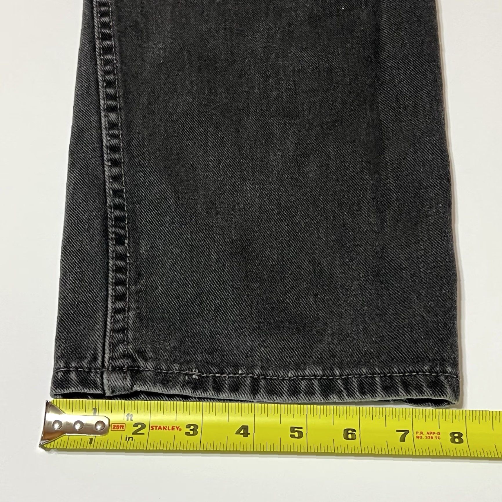 Levi's VTG Levi's 550 Jeans Mens 34x34 Regular Relaxed Denim Black 5-Pocket USA 90s Grunge Size US 34 / EU 50 - 7 Thumbnail