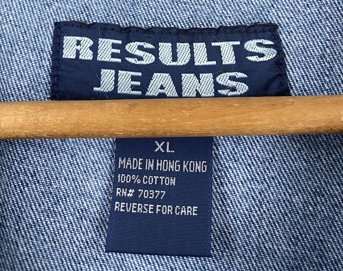 Other VTG 90s Result Jeans Hip Hop Streetwear Jean Shirt Mens XL Size US XL / EU 56 / 4 - 6 Thumbnail