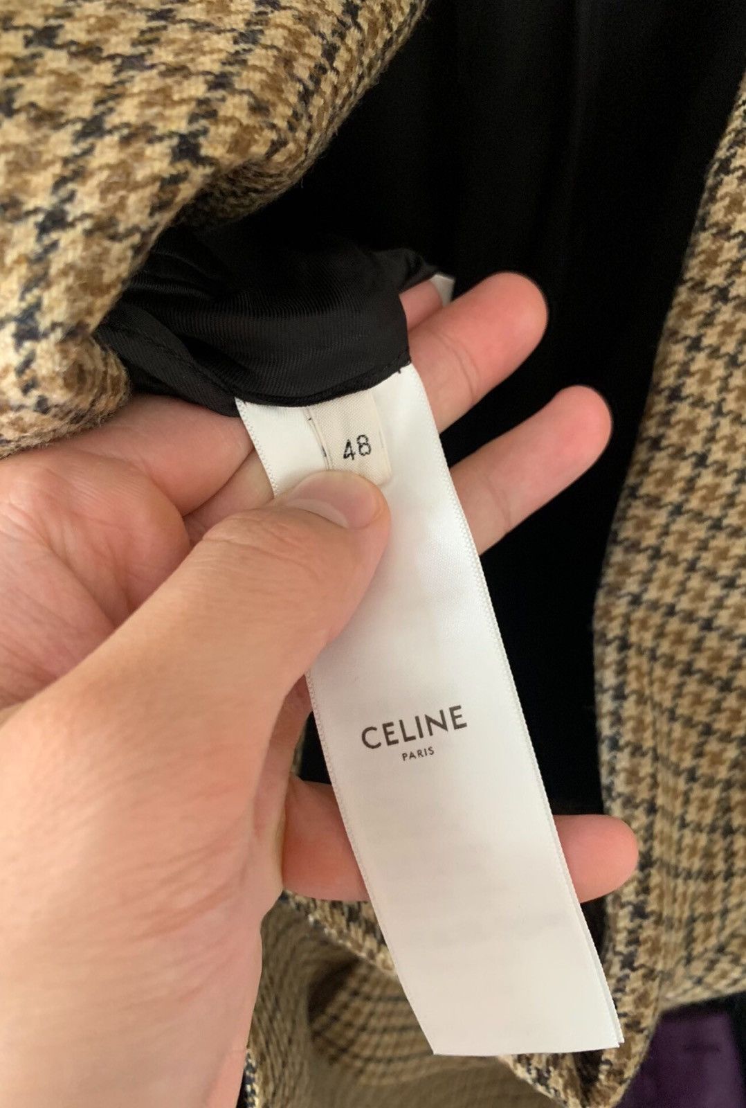 Celine Celine 2022FW Prince of Wales Check Suit Size 48S - 4 Thumbnail