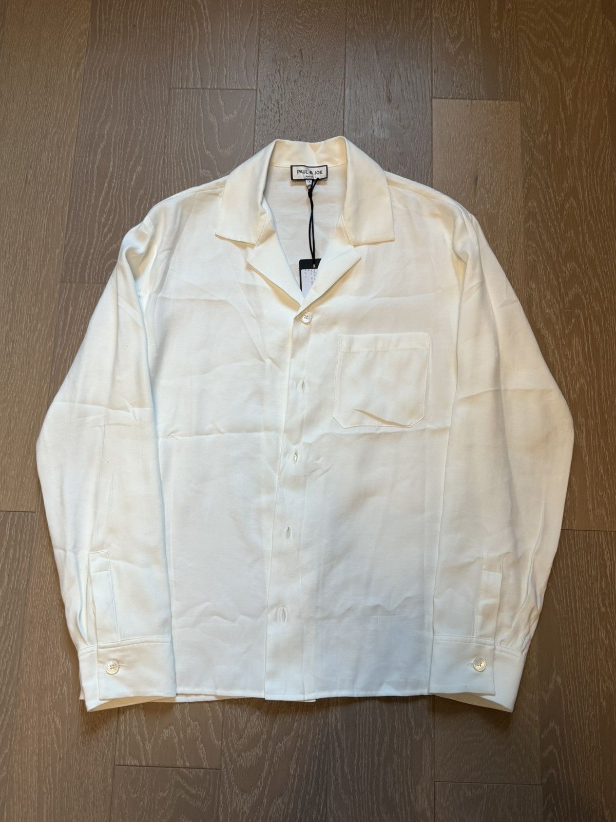 Paul & Joe Hazel Long sleeves shirt + pants suit in CUPRO TWILL Size 40S - 2 Thumbnail