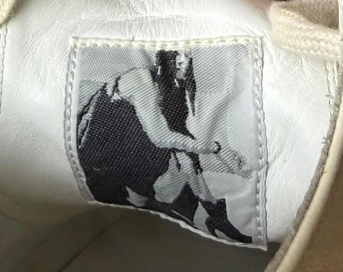 Rick Owens RICK OWENS - RAMONES TRIPLE MILK LOW TOP Size US 10 / EU 43 - 12 Thumbnail