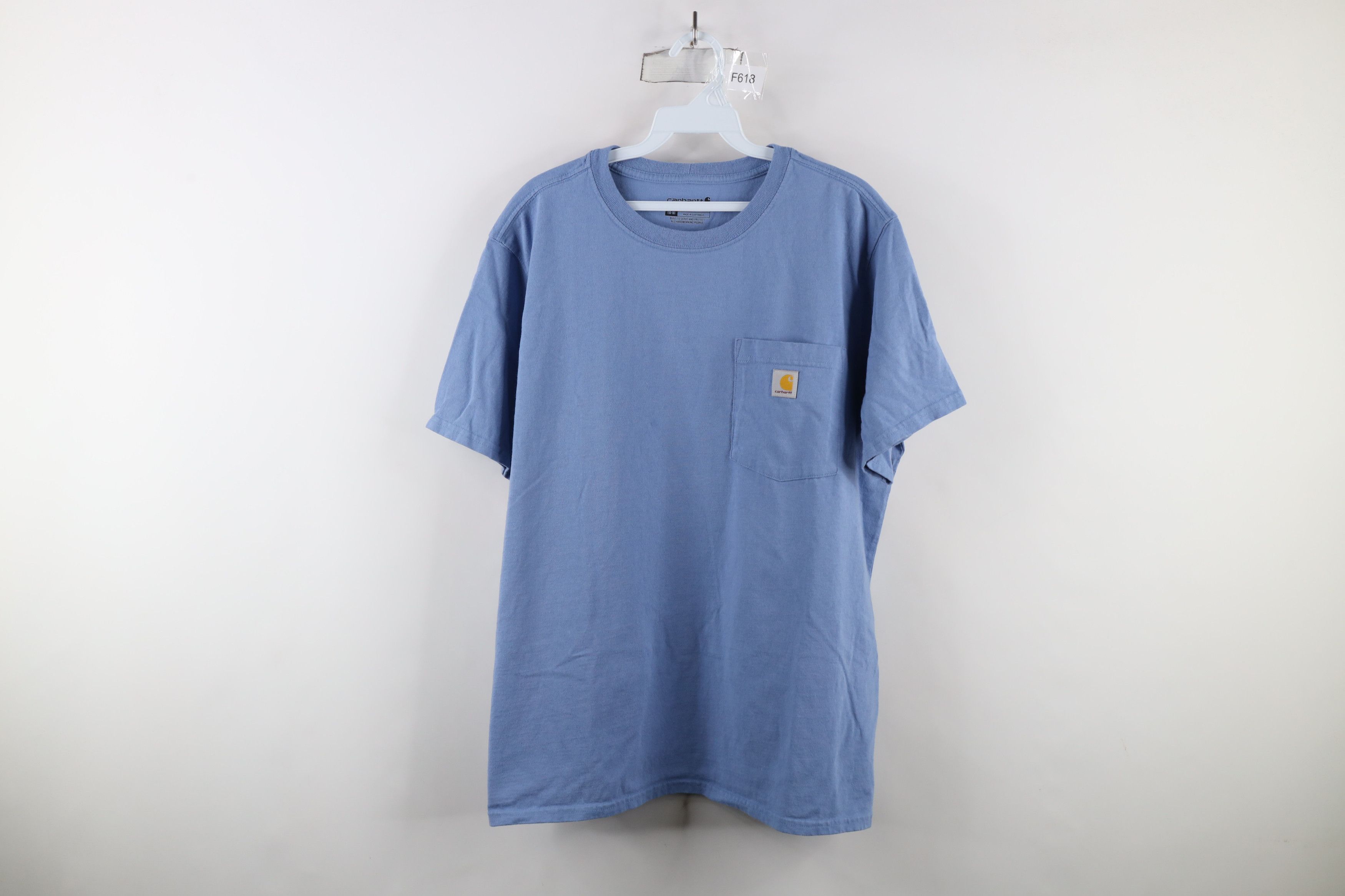 Carhartt × Vintage Vintage Carhartt Out Loose Fit Short Sleeve Pocket T-Shirt Size XL / US 12-14 / IT 48-50 - 1 Thumbnail