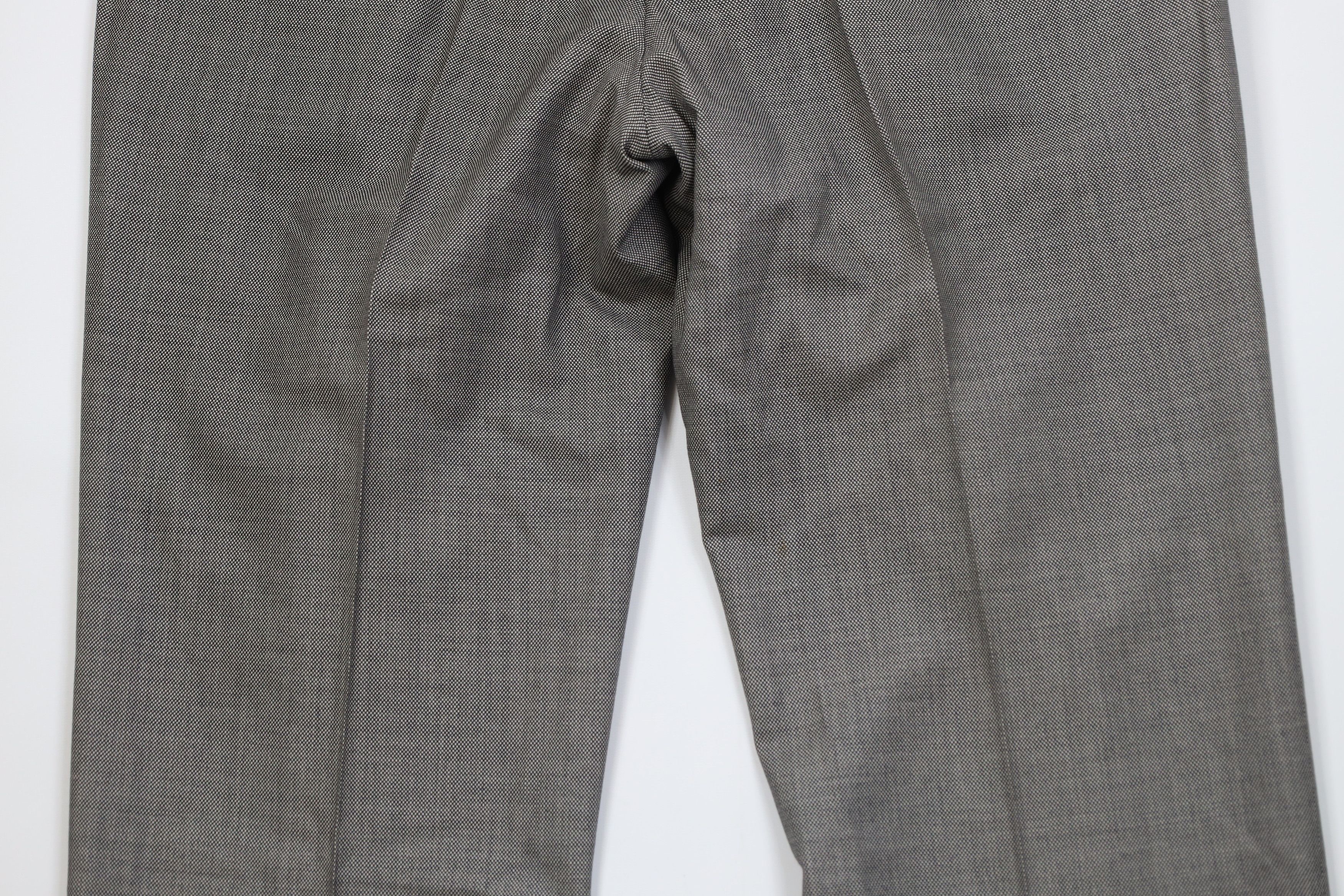 Vintage Ralph Lauren 3 Piece Wool Knit Suit Wedding Polka Dot Size 46L - 23 Thumbnail