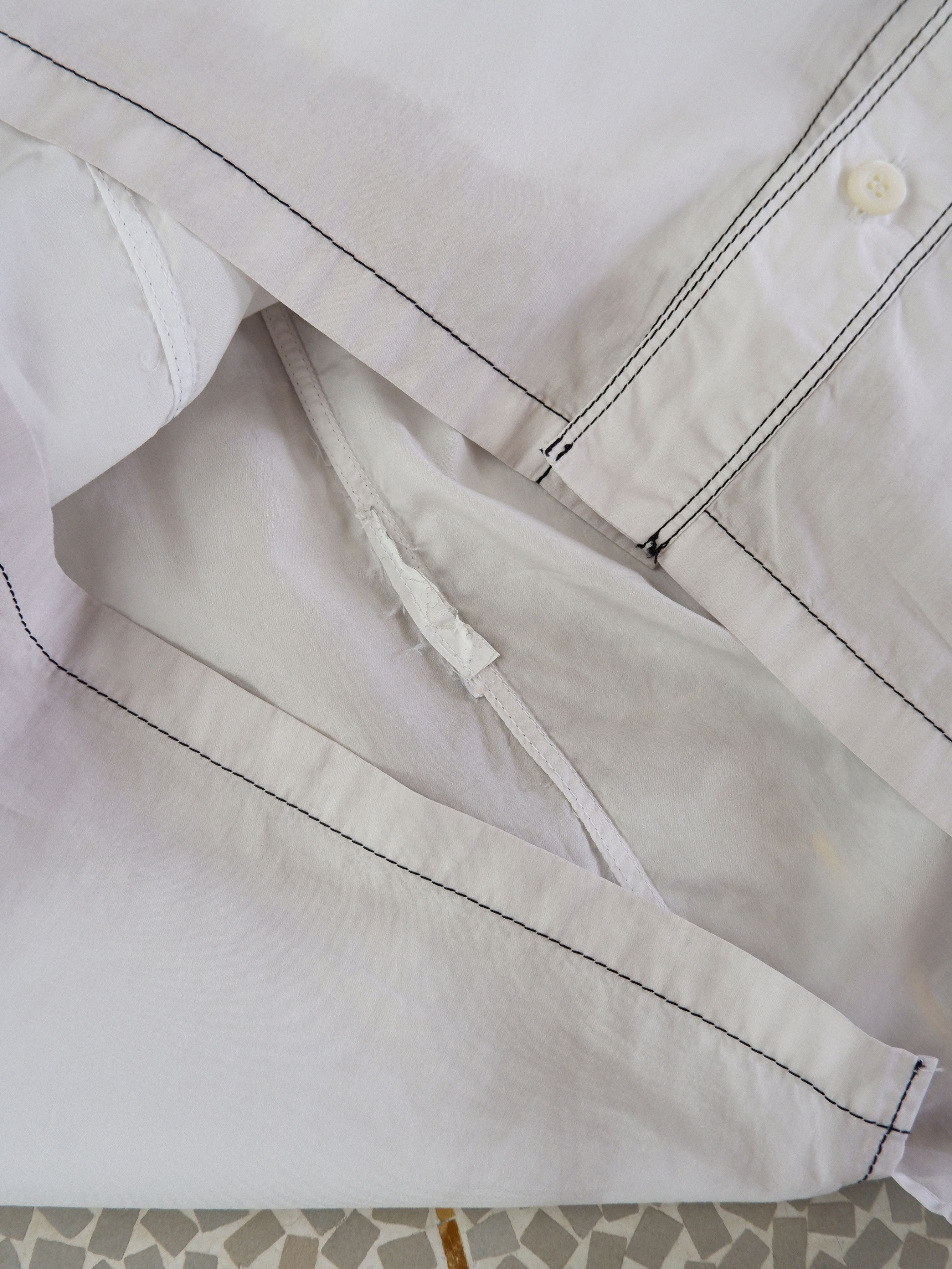 Prada Last drop! Prada vintage shirt contrasting stitching Size US S / EU 44-46 / 1 - 9 Thumbnail