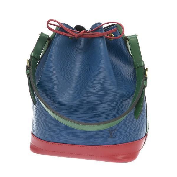 Louis Vuitton Epi Shoulder Bag Noe Tricolor B rank Blue Green Red