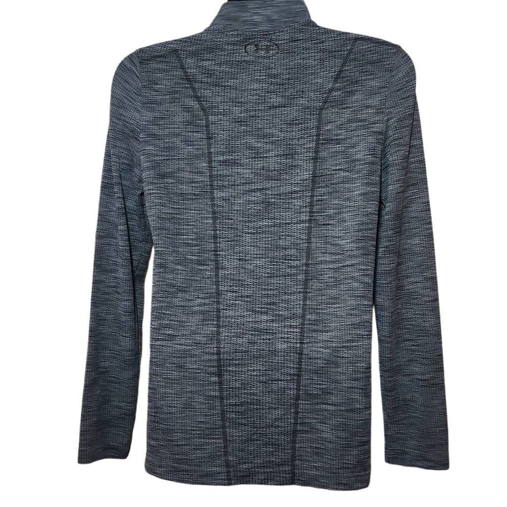 Under Armour Under Armour Mens Size Small Blue Marled Long Sleeve 1/4 Zip Size US S / EU 44-46 / 1 - 3 Thumbnail