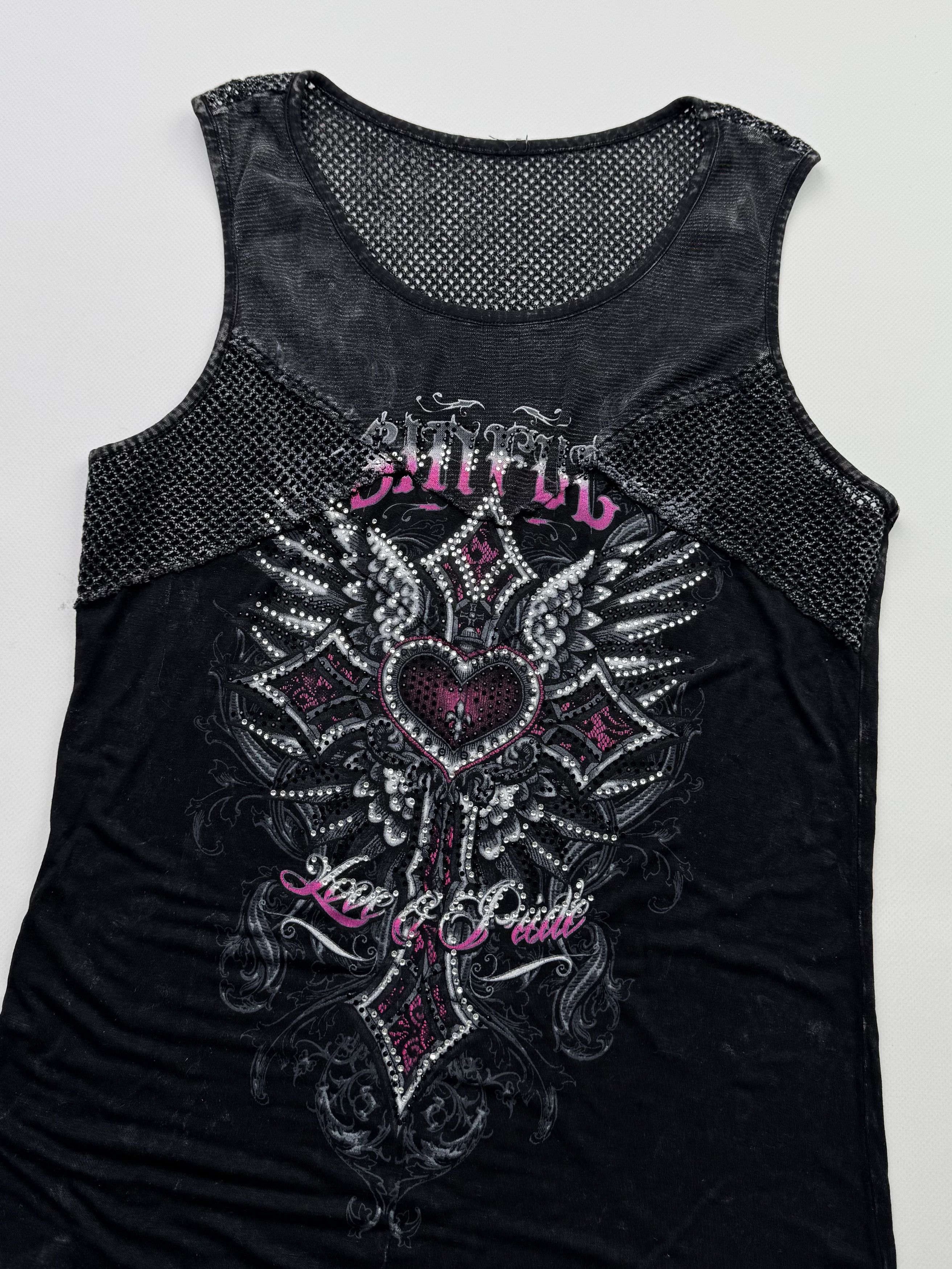 Vintage Vintage Tank Top B614(V141)E2 Size M / US 6-8 / IT 42-44 - 2 Thumbnail