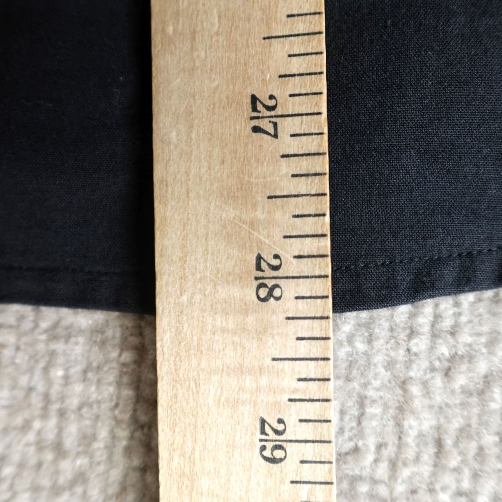 Hugo Boss HUGO BOSS Jacket Shirt Black Small Cotton Blend Wool Mens Long Sleeve Zip Jacket Size US S / EU 44-46 / 1 - 6 Thumbnail