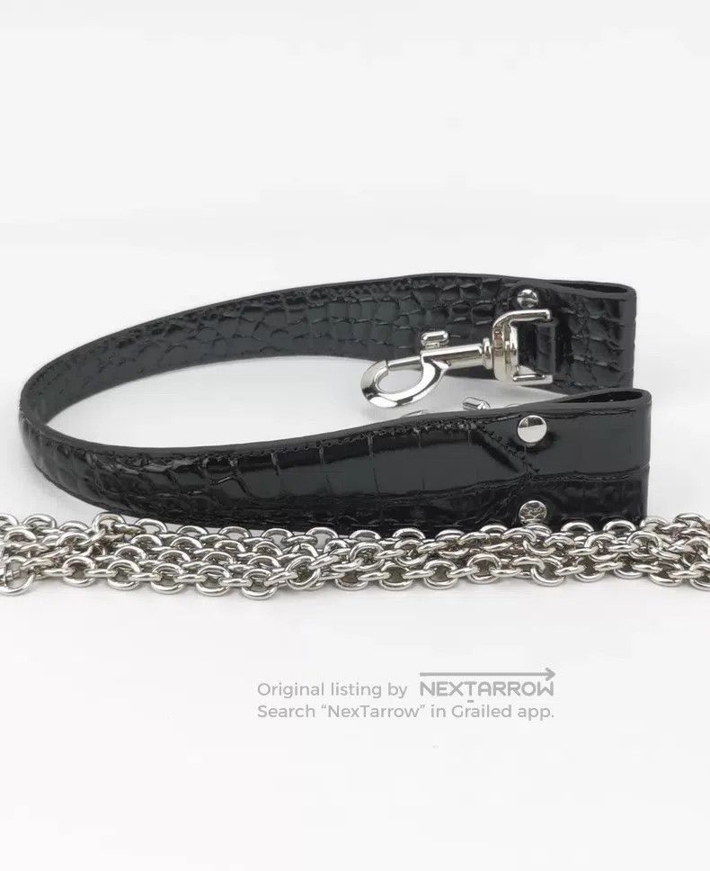 Vivienne Westwood Vivienne Westwood size OS Hazel black crocodile pattern sho Size ONE SIZE - 6 Thumbnail